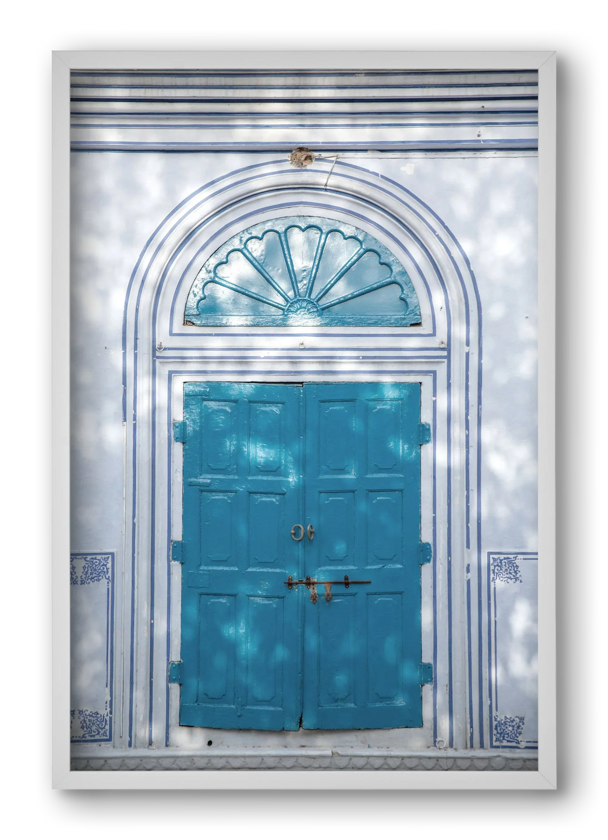 Blue door - artbridge