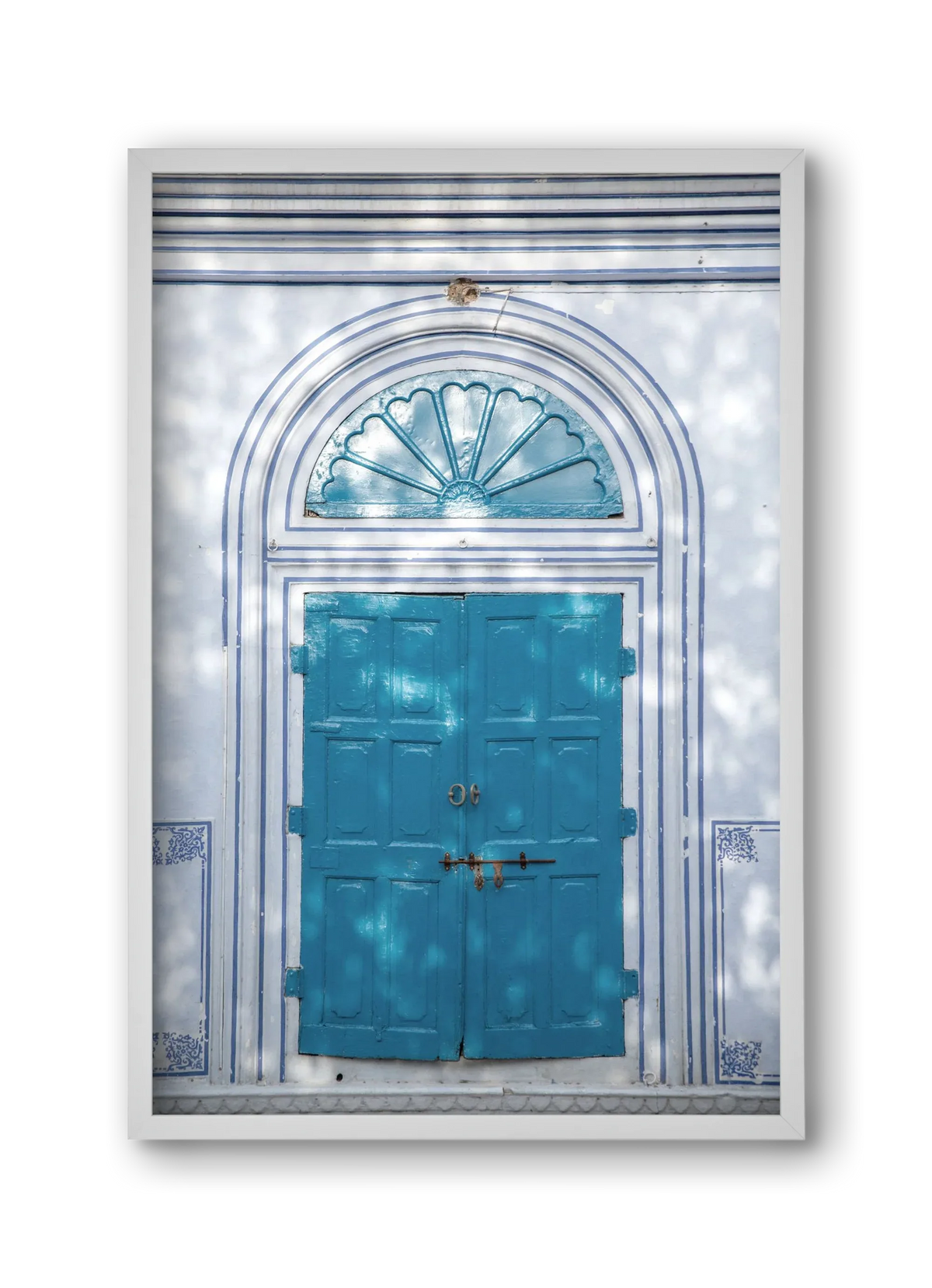 Blue door - artbridge