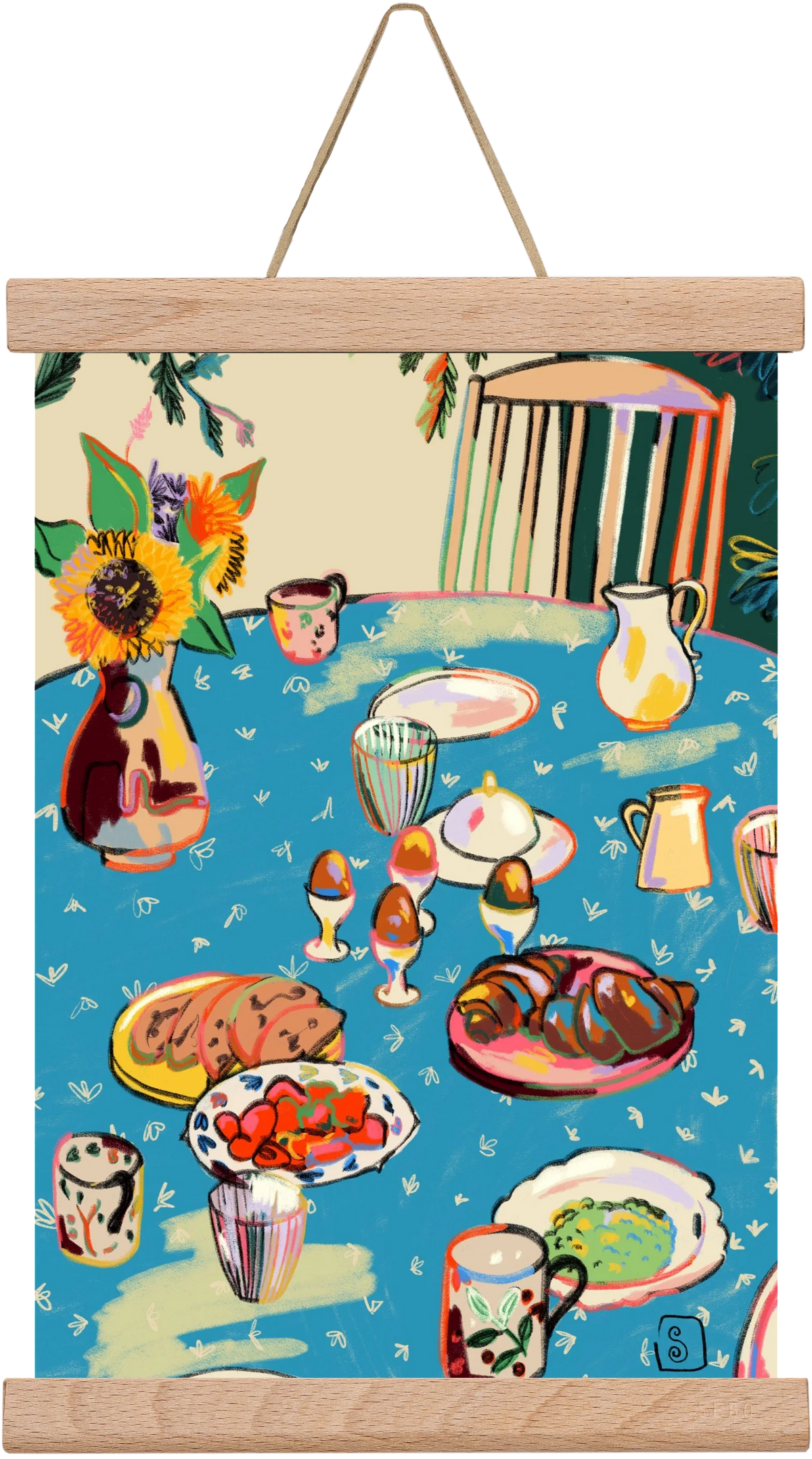 BREAKFAST IN THE GARDEN - artbridge