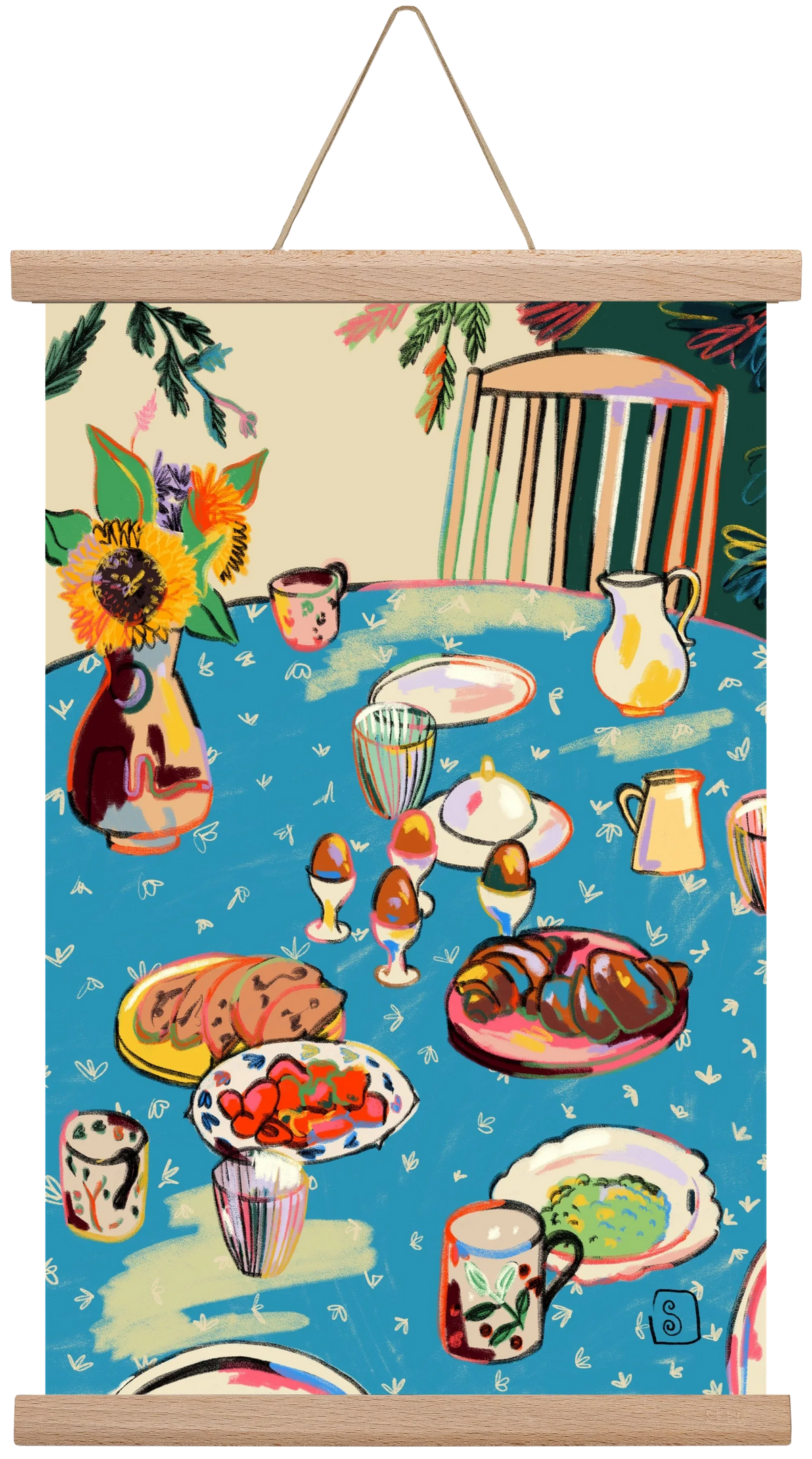 BREAKFAST IN THE GARDEN - artbridge