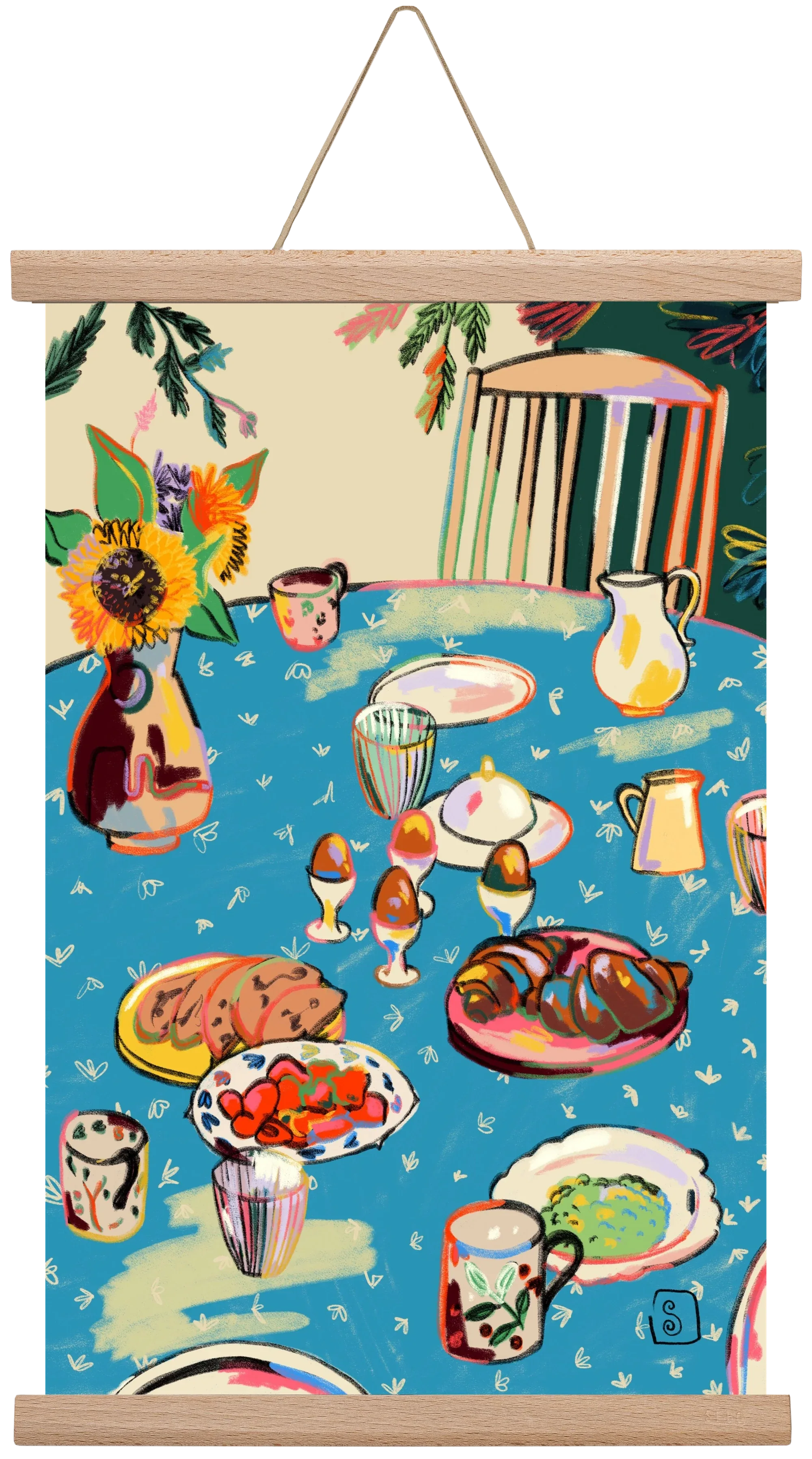 BREAKFAST IN THE GARDEN - artbridge