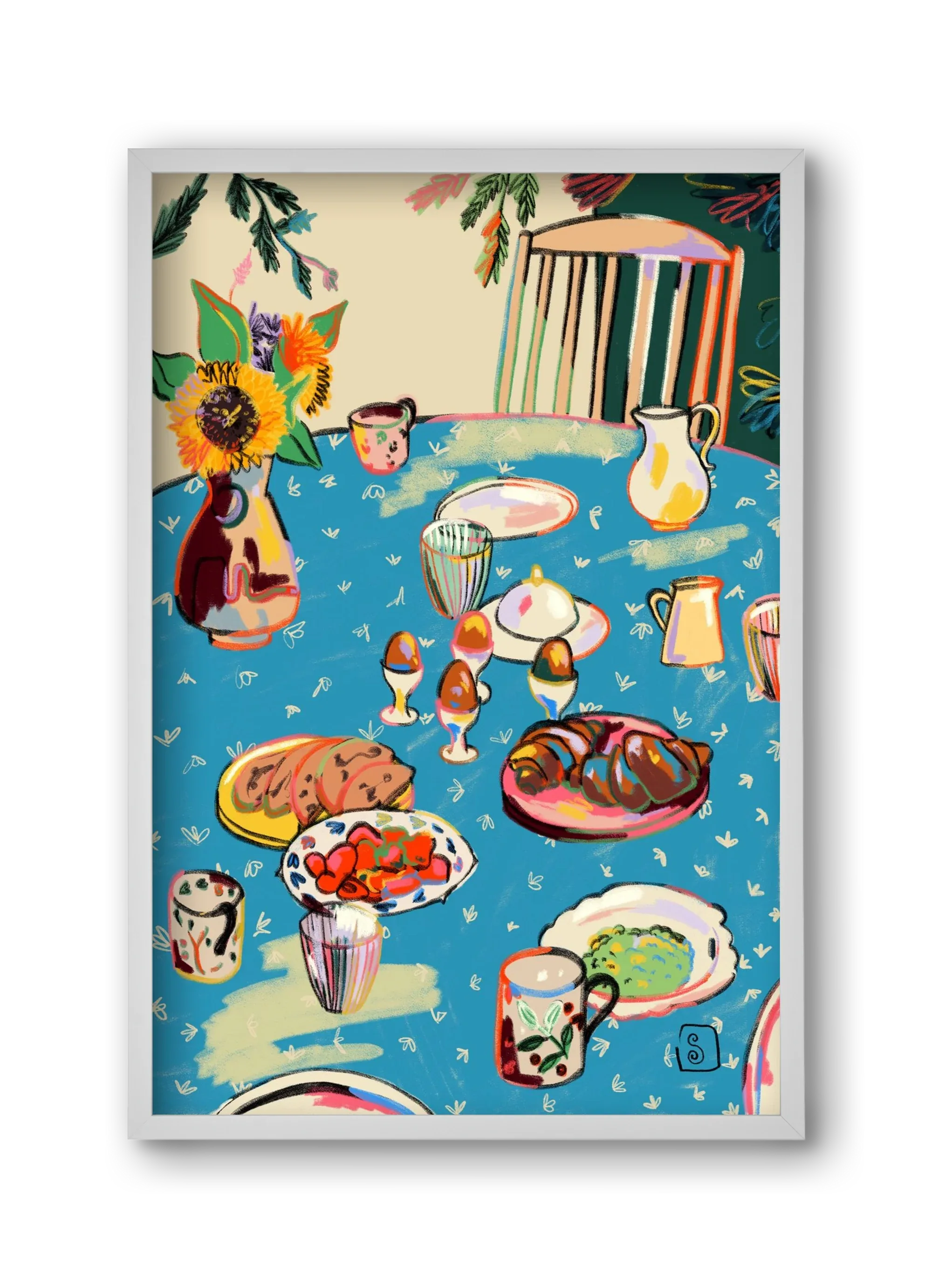 BREAKFAST IN THE GARDEN - artbridge