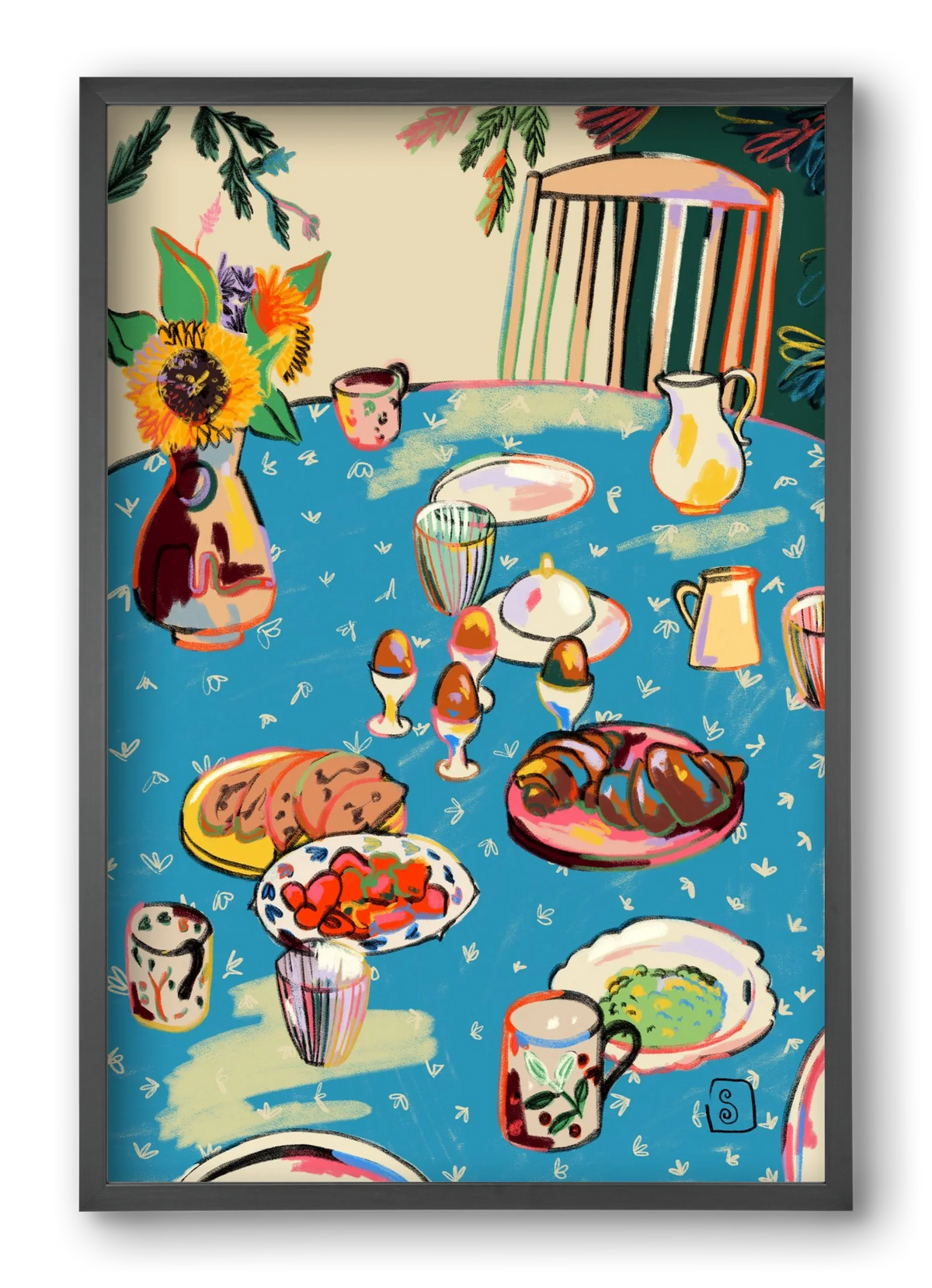 BREAKFAST IN THE GARDEN - artbridge