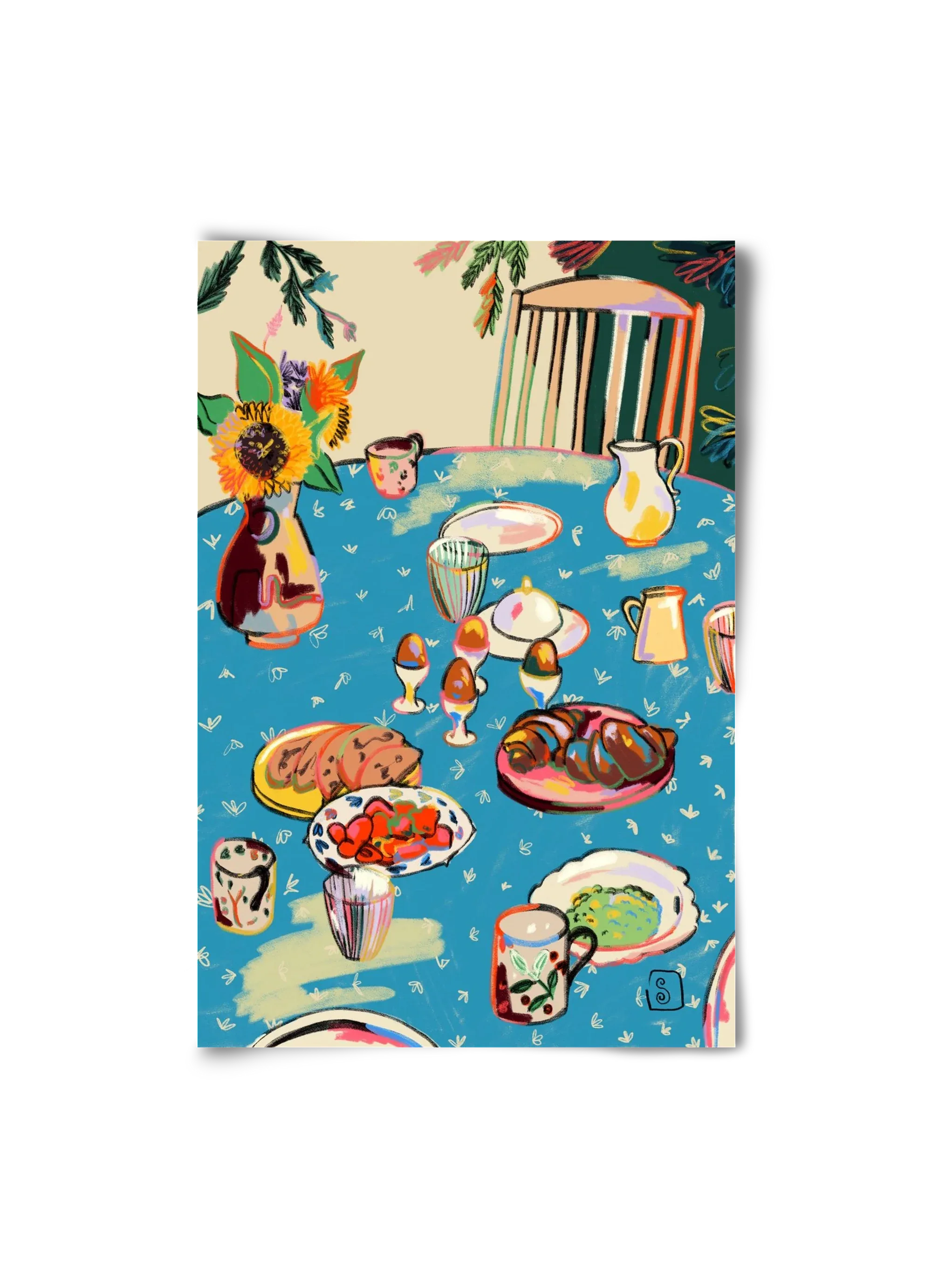 BREAKFAST IN THE GARDEN - artbridge