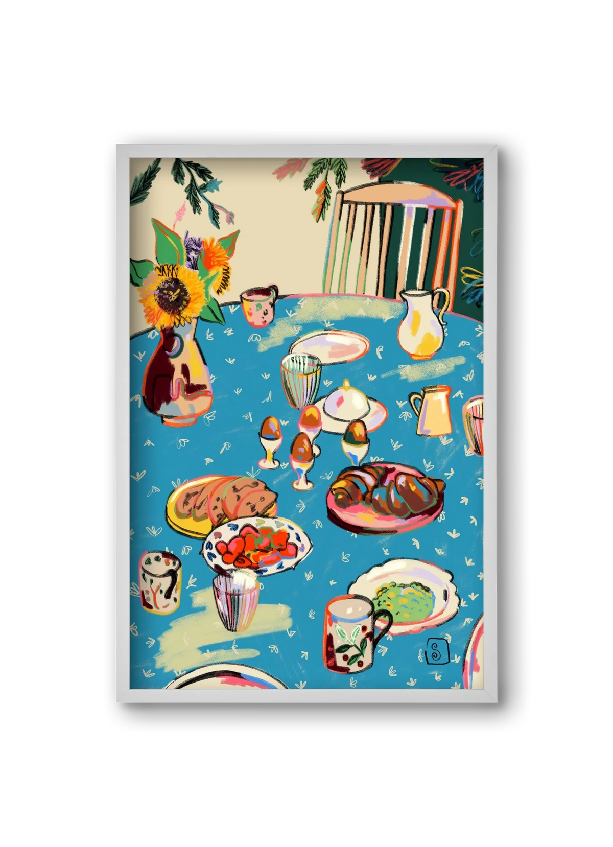 BREAKFAST IN THE GARDEN - artbridge