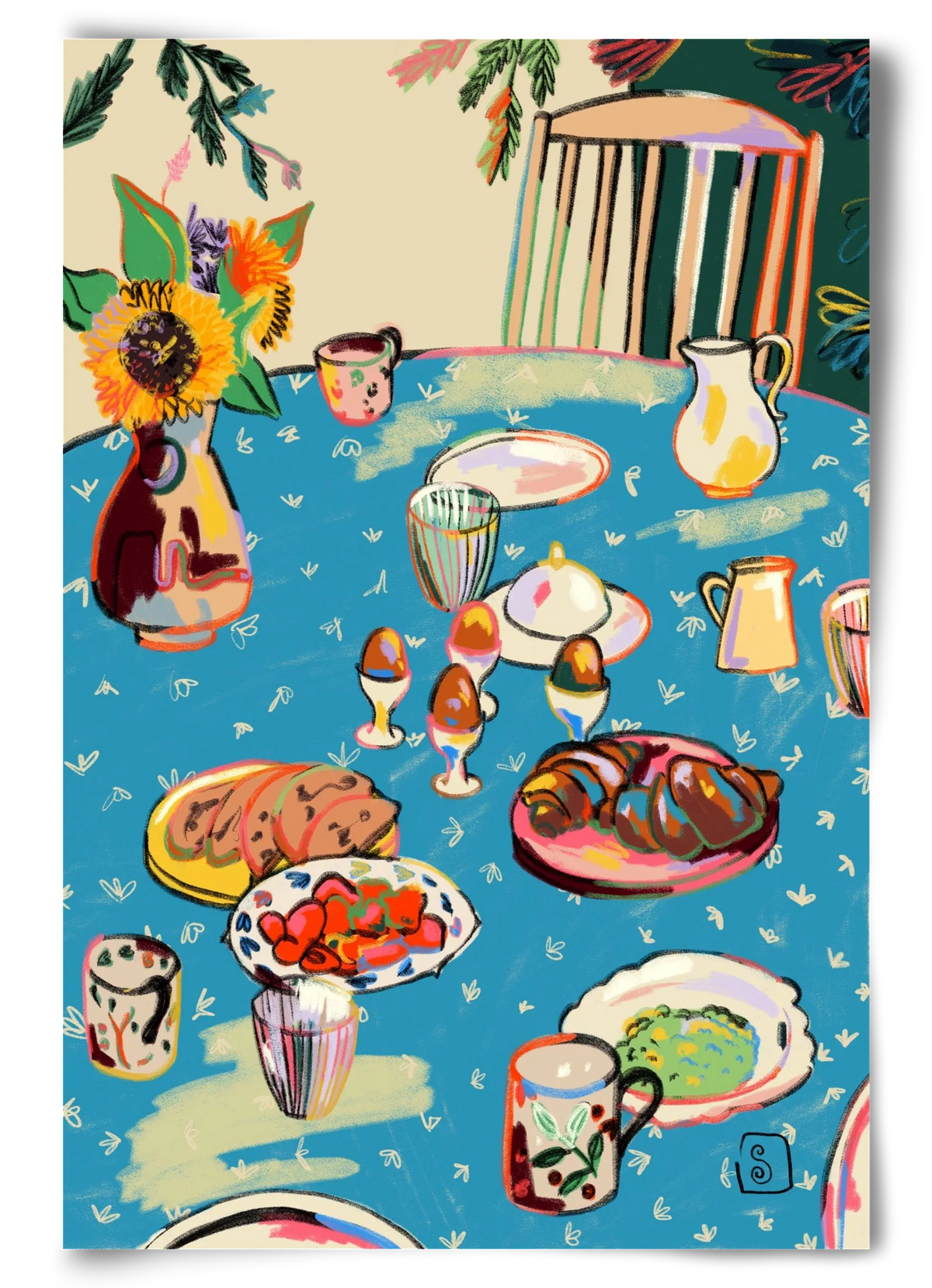 BREAKFAST IN THE GARDEN - artbridge