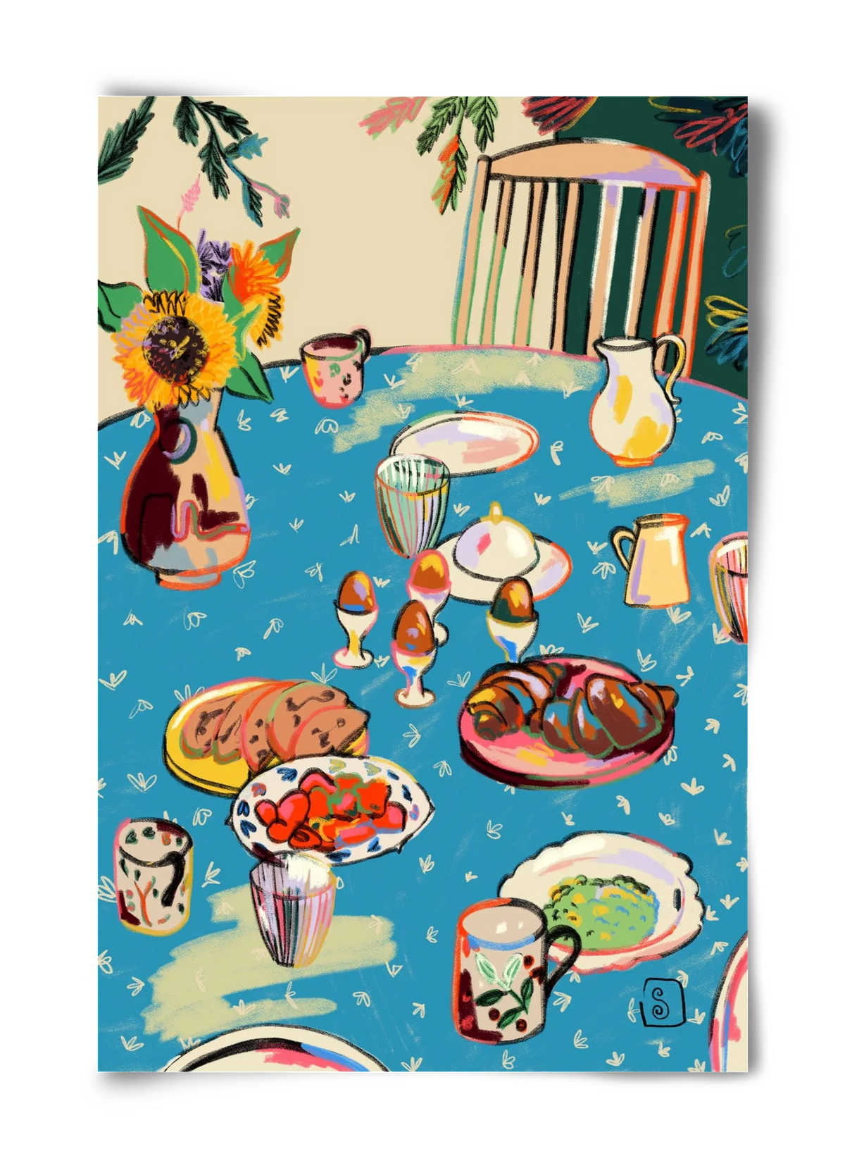 BREAKFAST IN THE GARDEN - artbridge