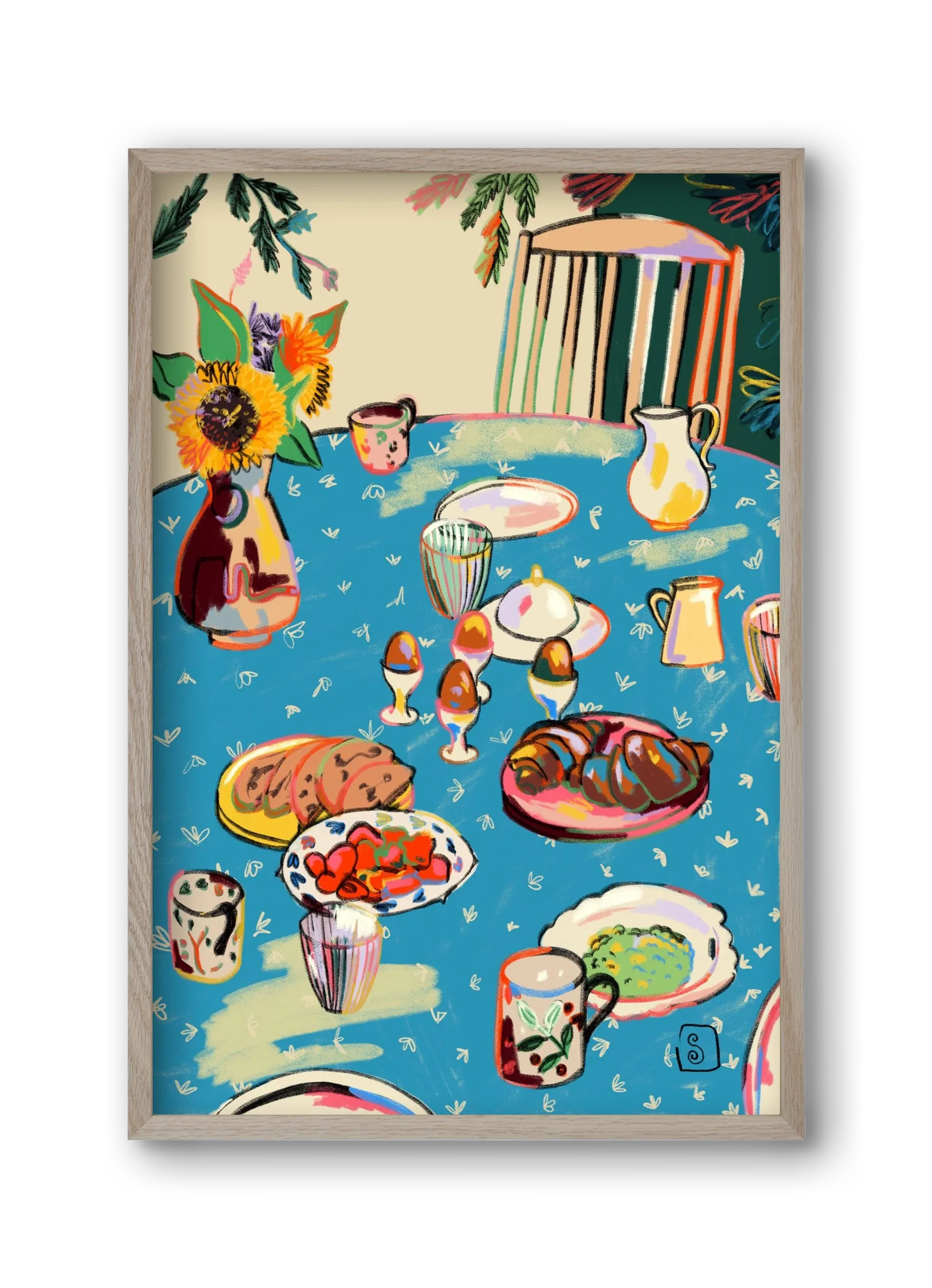 BREAKFAST IN THE GARDEN - artbridge