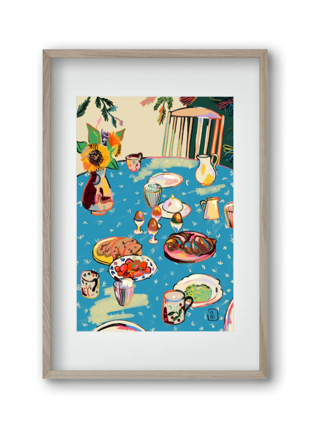 BREAKFAST IN THE GARDEN - artbridge