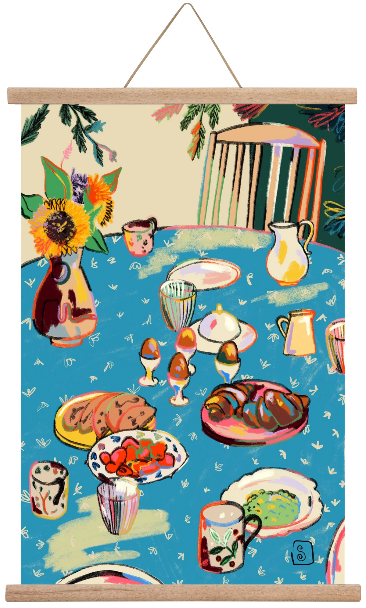 BREAKFAST IN THE GARDEN - artbridge