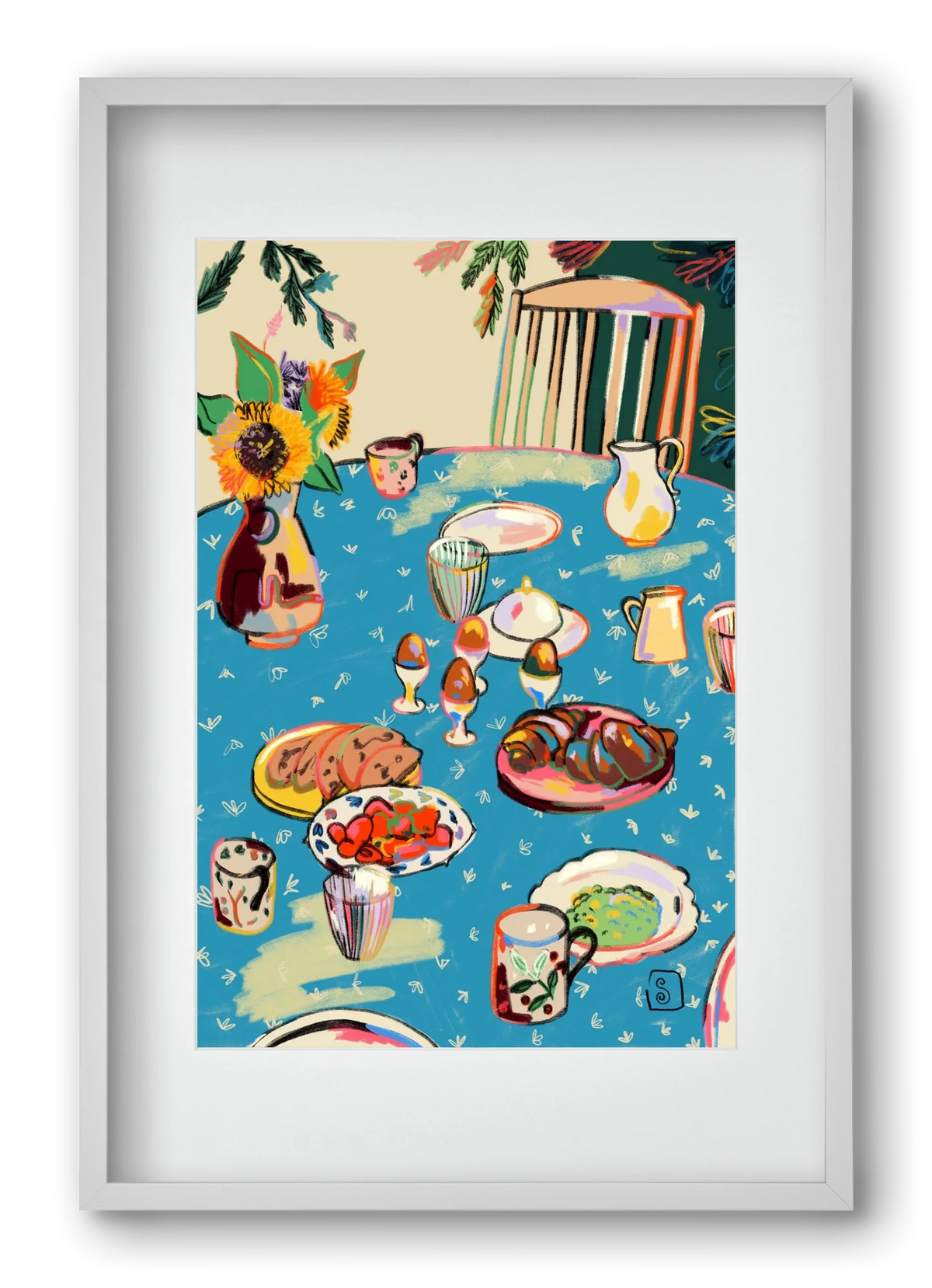 BREAKFAST IN THE GARDEN - artbridge