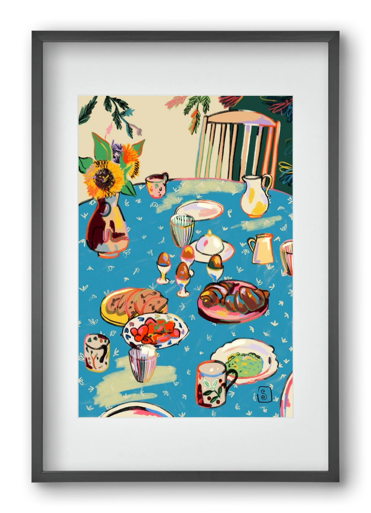 BREAKFAST IN THE GARDEN - artbridge