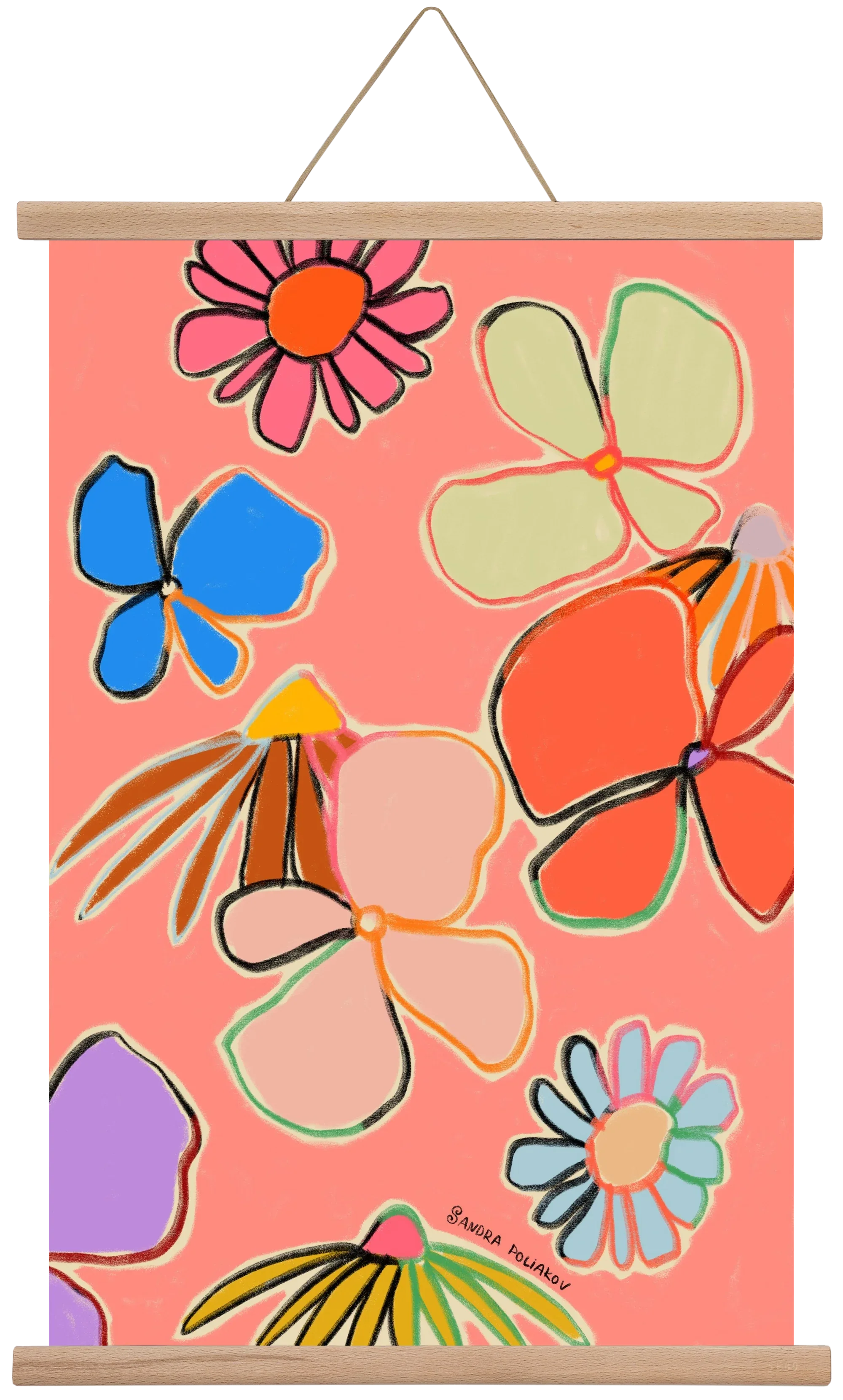 VINTAGE GARDEN PEACH - artbridge