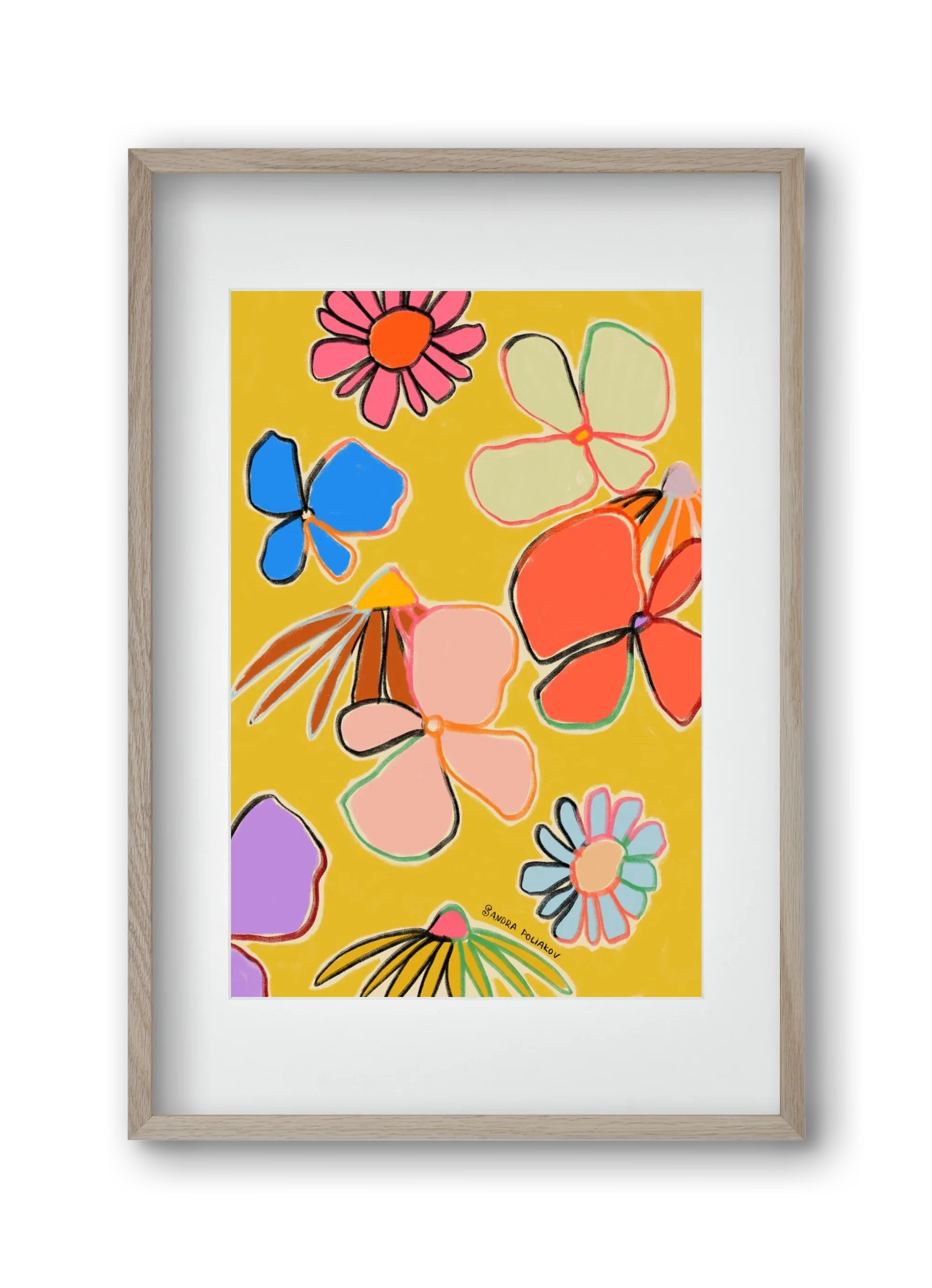 VINTAGE GARDEN YELLOW - artbridge