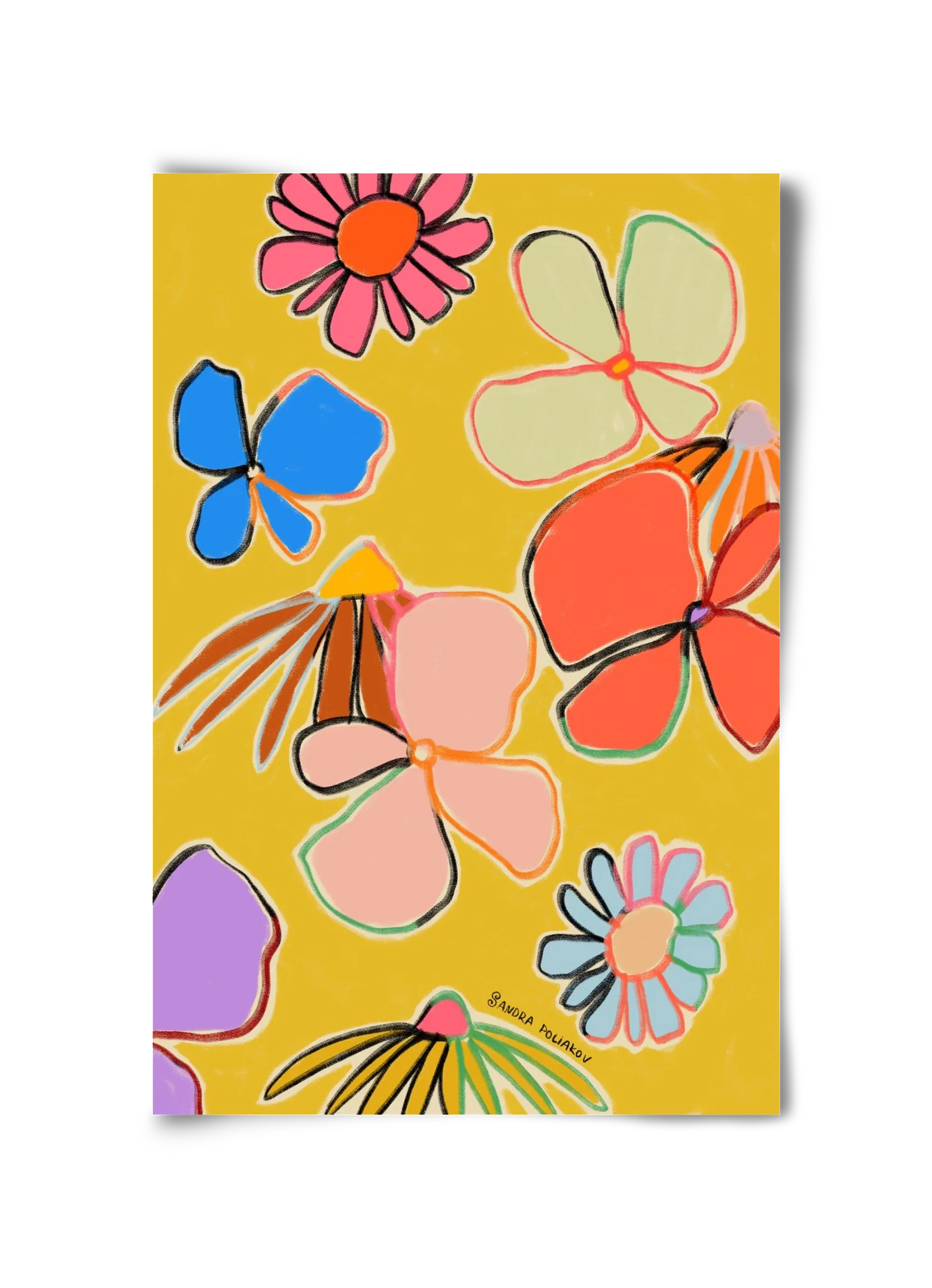 VINTAGE GARDEN YELLOW - artbridge