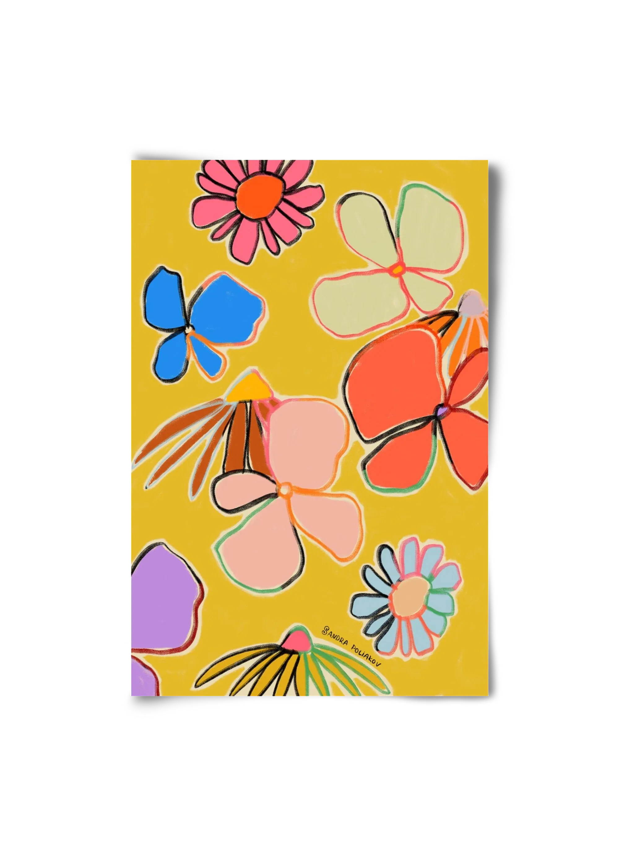 VINTAGE GARDEN YELLOW - artbridge