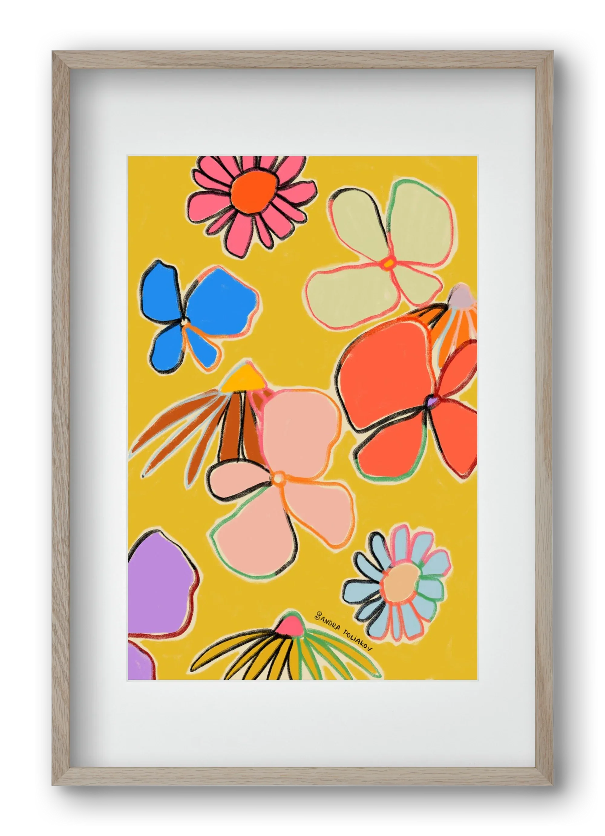 VINTAGE GARDEN YELLOW - artbridge