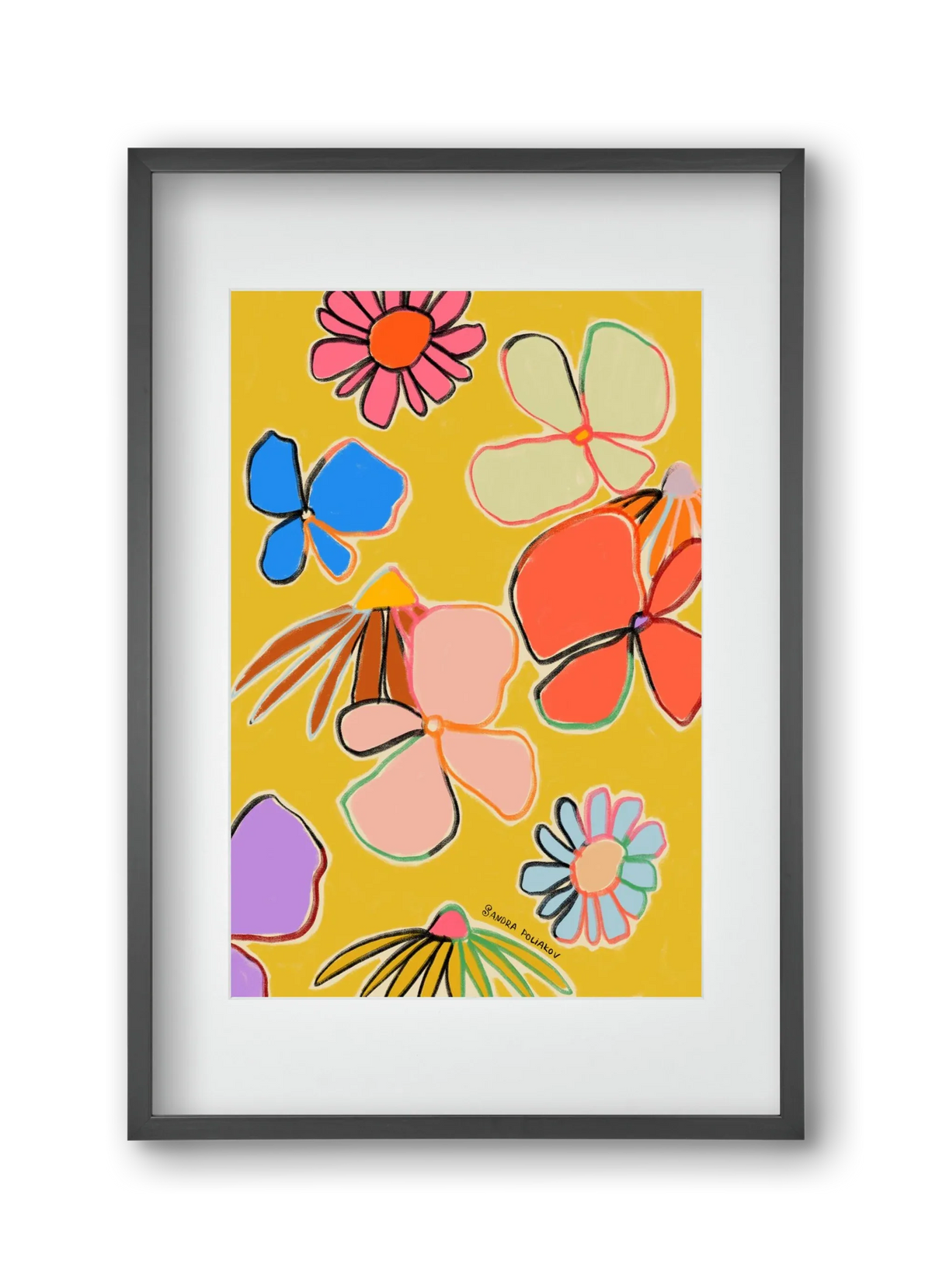 VINTAGE GARDEN YELLOW - artbridge