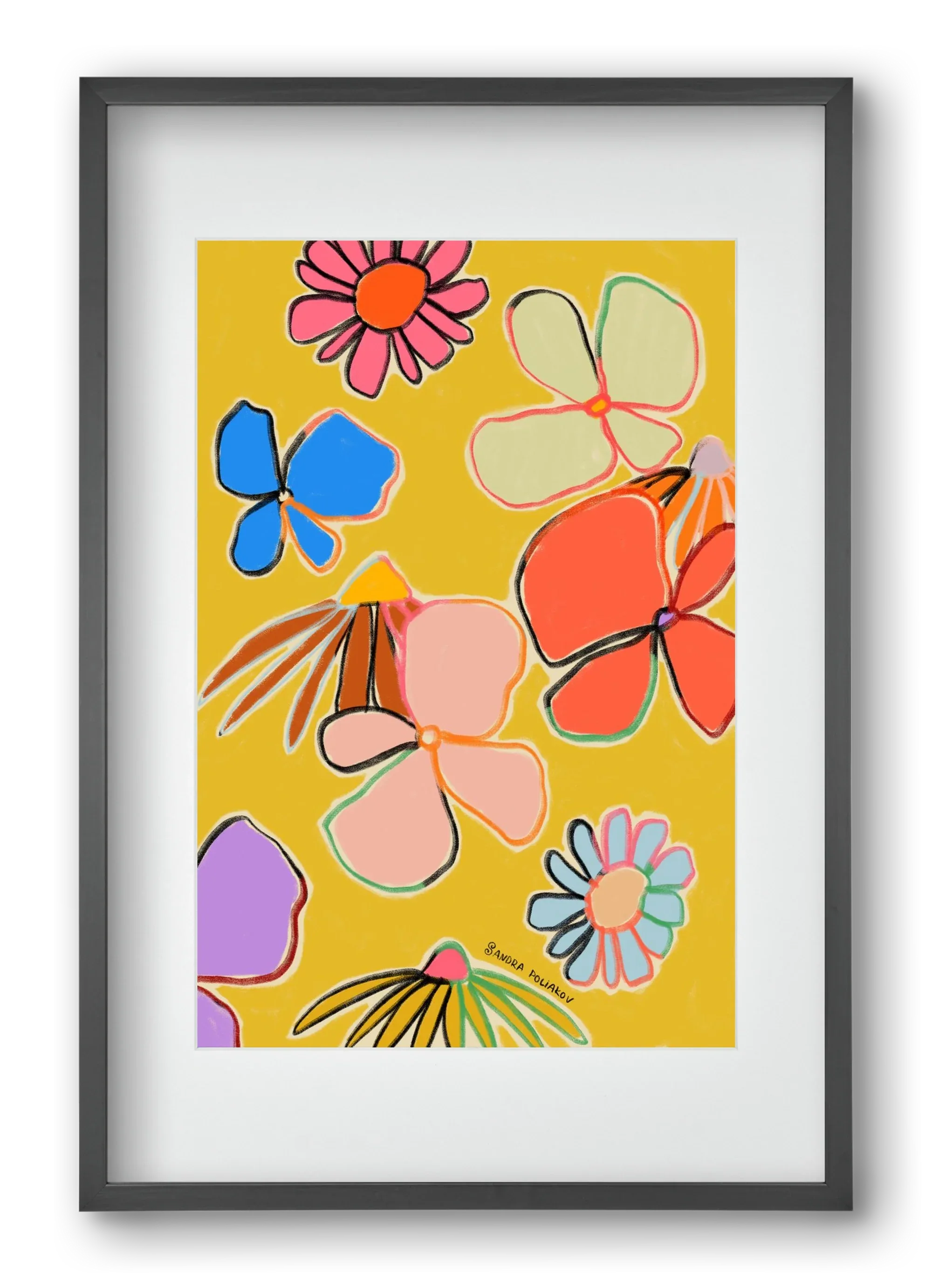 VINTAGE GARDEN YELLOW - artbridge