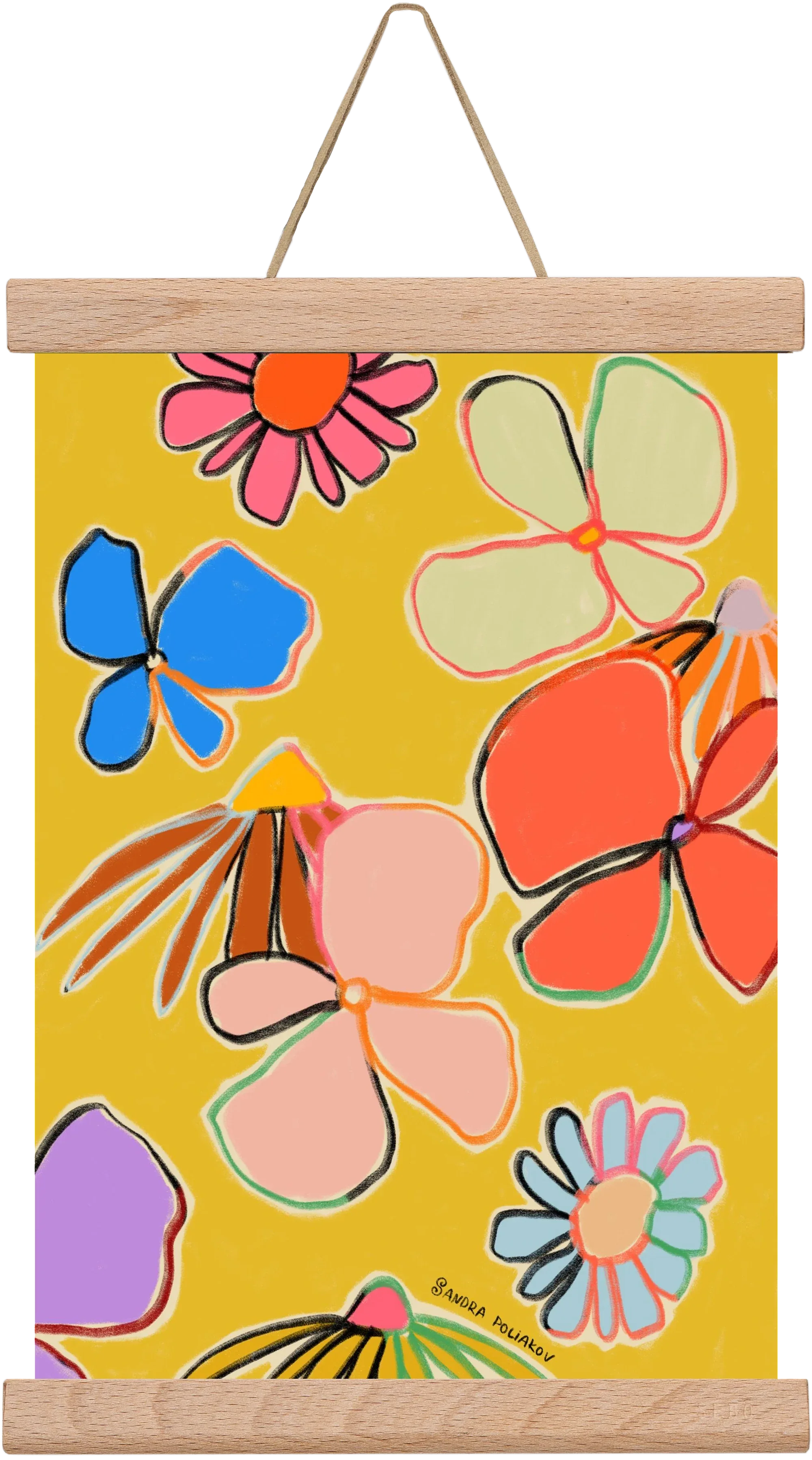 VINTAGE GARDEN YELLOW - artbridge