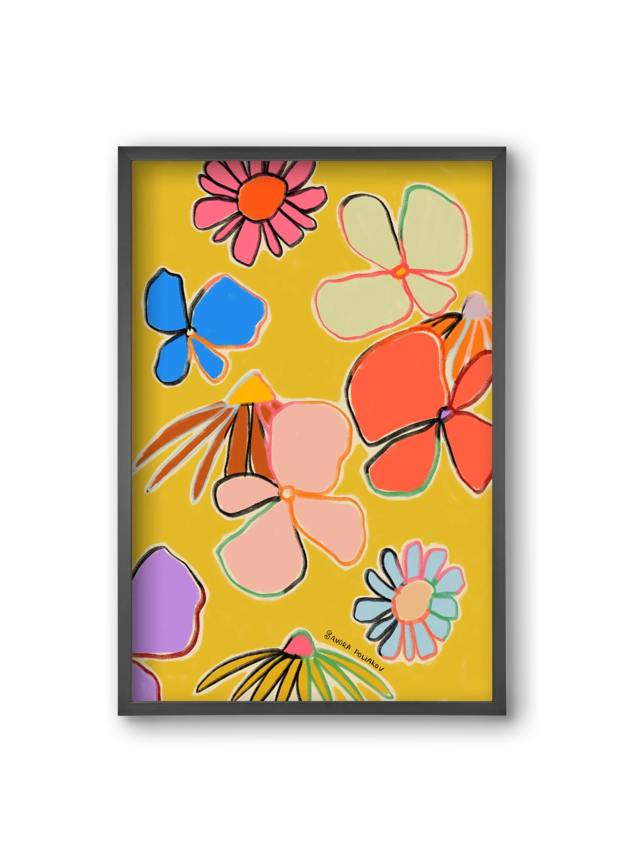 VINTAGE GARDEN YELLOW - artbridge