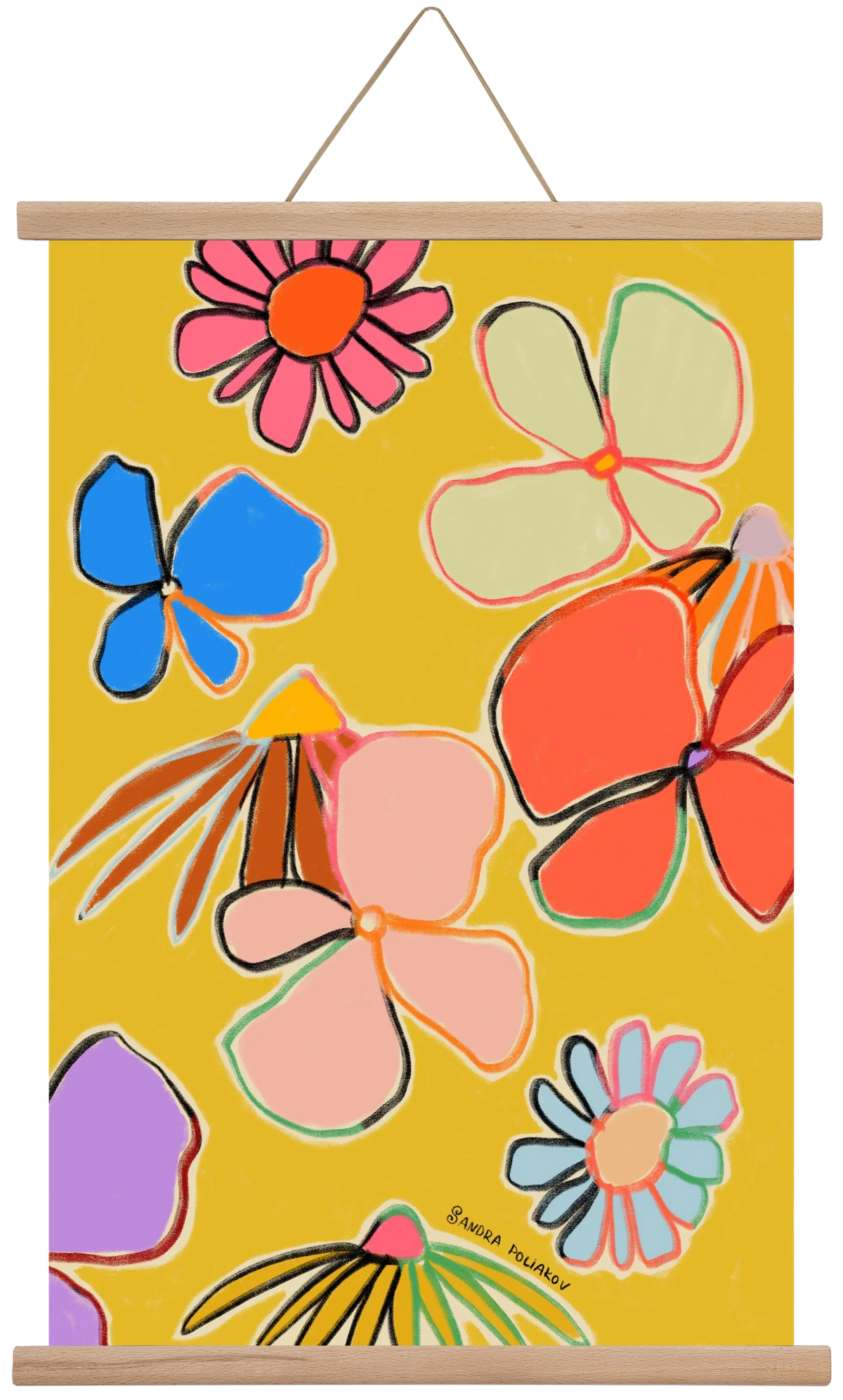 VINTAGE GARDEN YELLOW - artbridge
