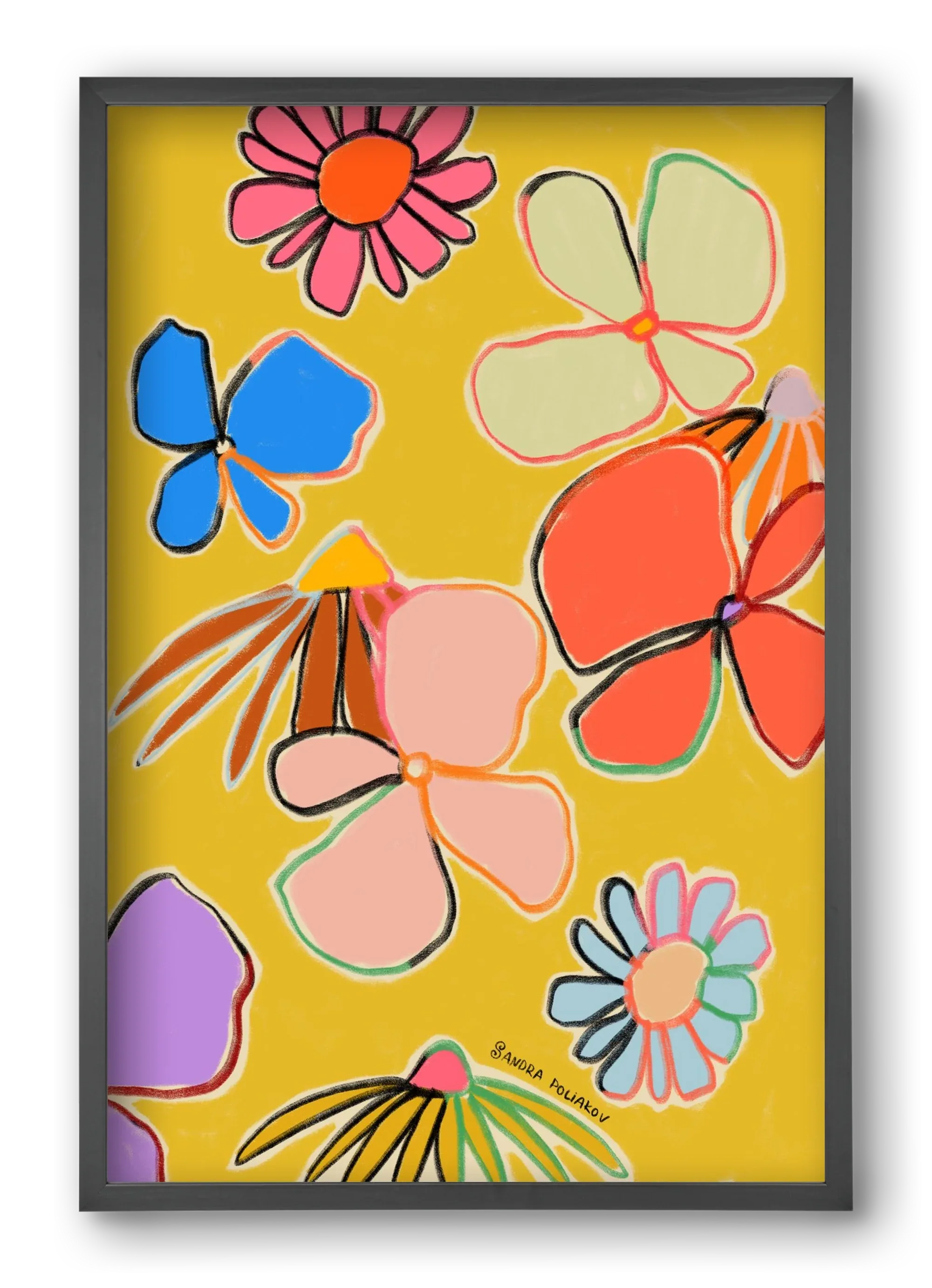 VINTAGE GARDEN YELLOW - artbridge
