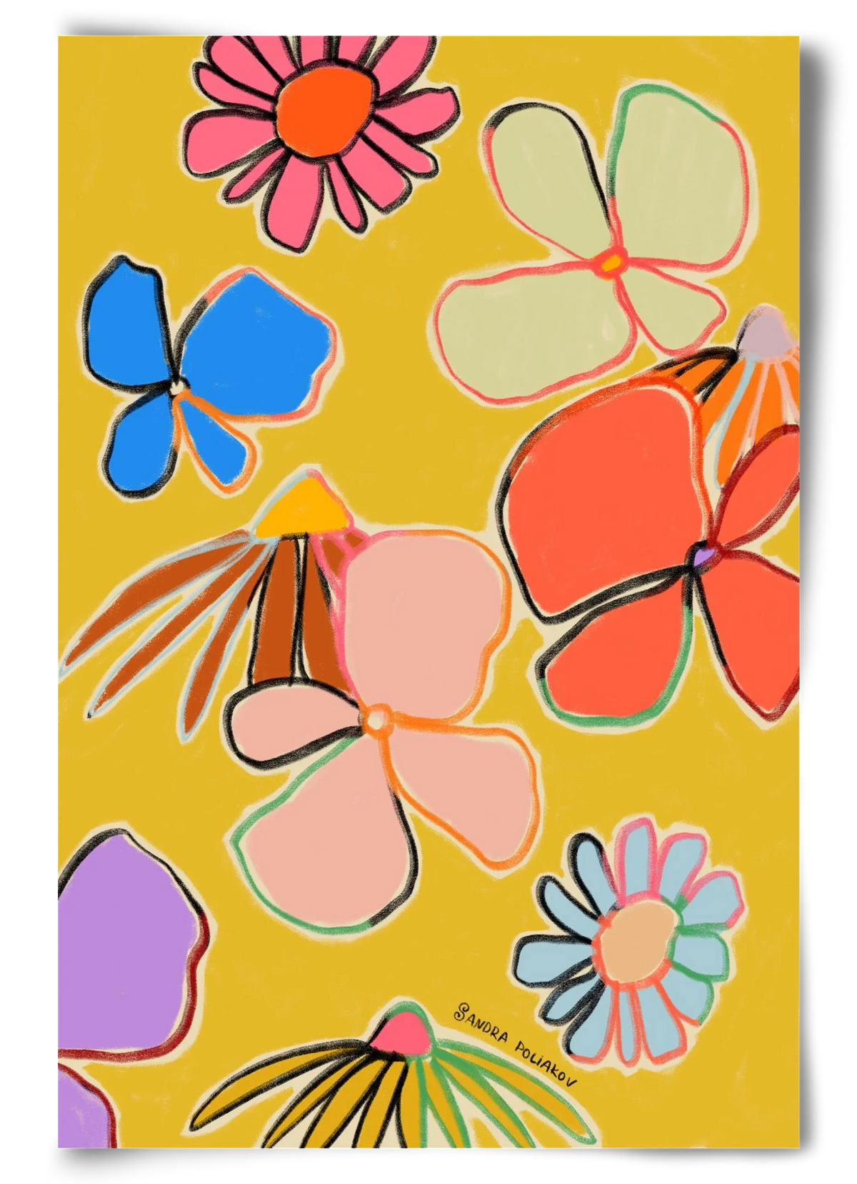 VINTAGE GARDEN YELLOW - artbridge