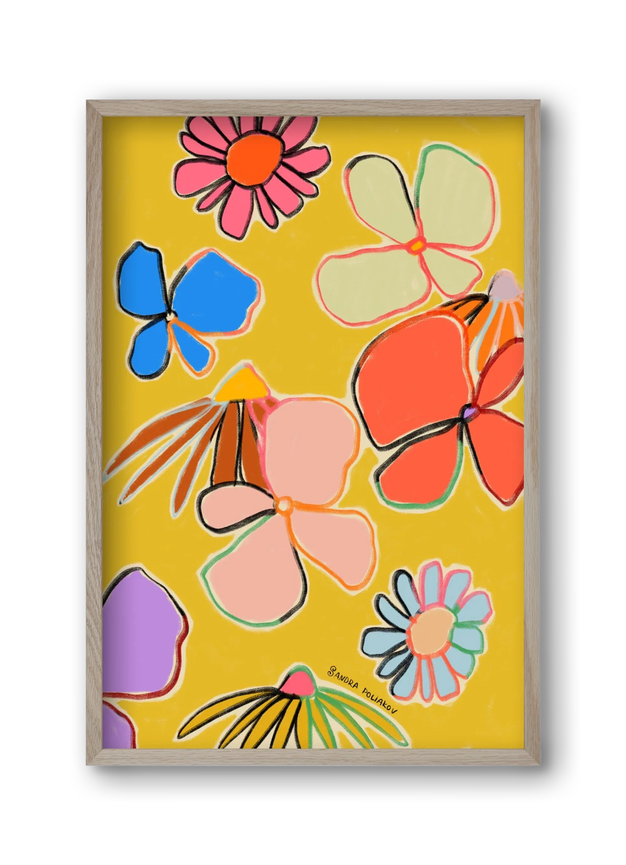 VINTAGE GARDEN YELLOW - artbridge