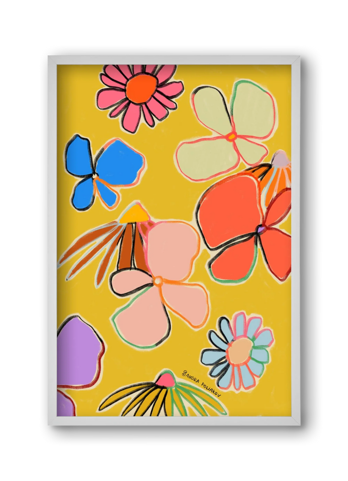 VINTAGE GARDEN YELLOW - artbridge