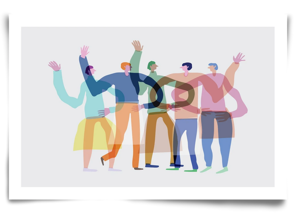 Transparent Friends - artbridge