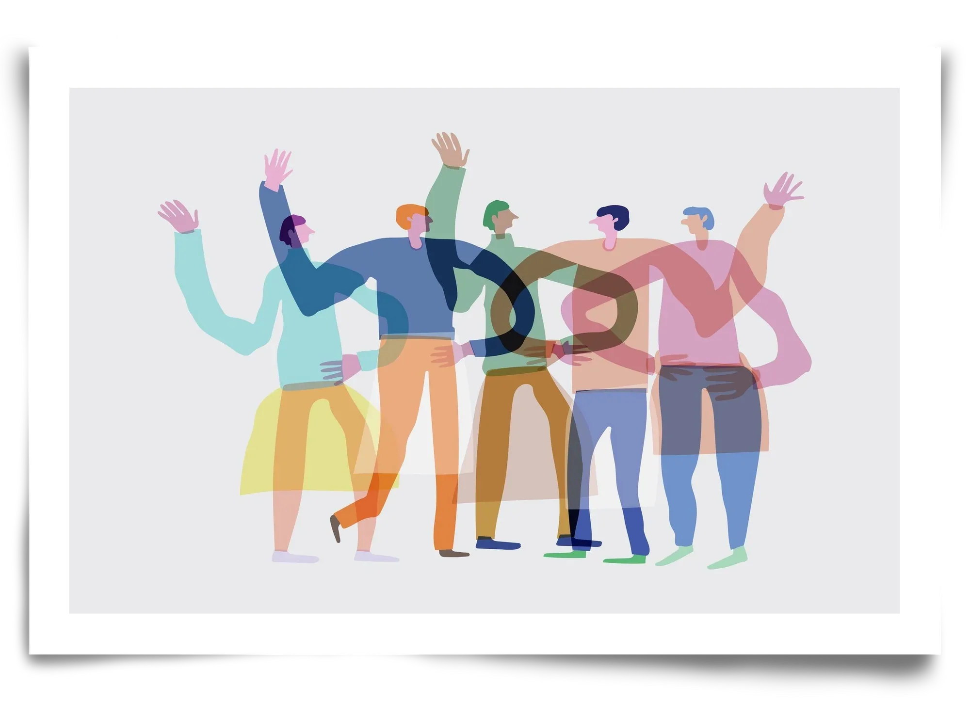 Transparent Friends - artbridge