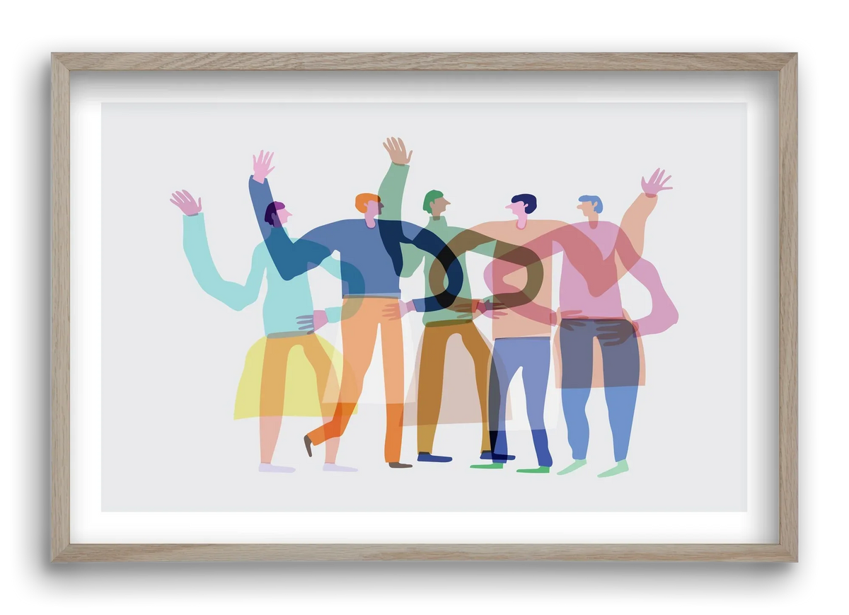 Transparent Friends - artbridge