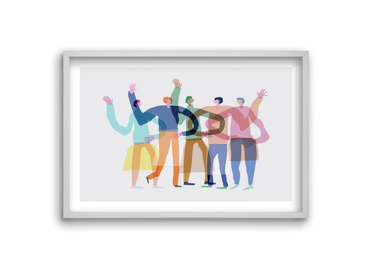 Transparent Friends - artbridge