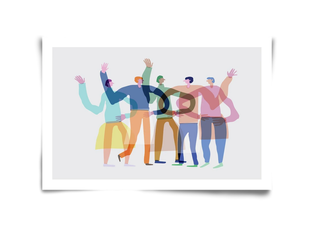 Transparent Friends - artbridge