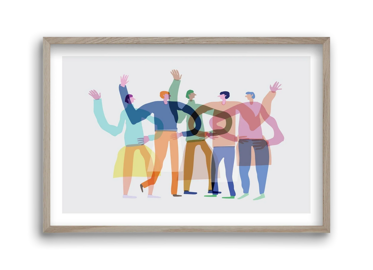 Transparent Friends - artbridge