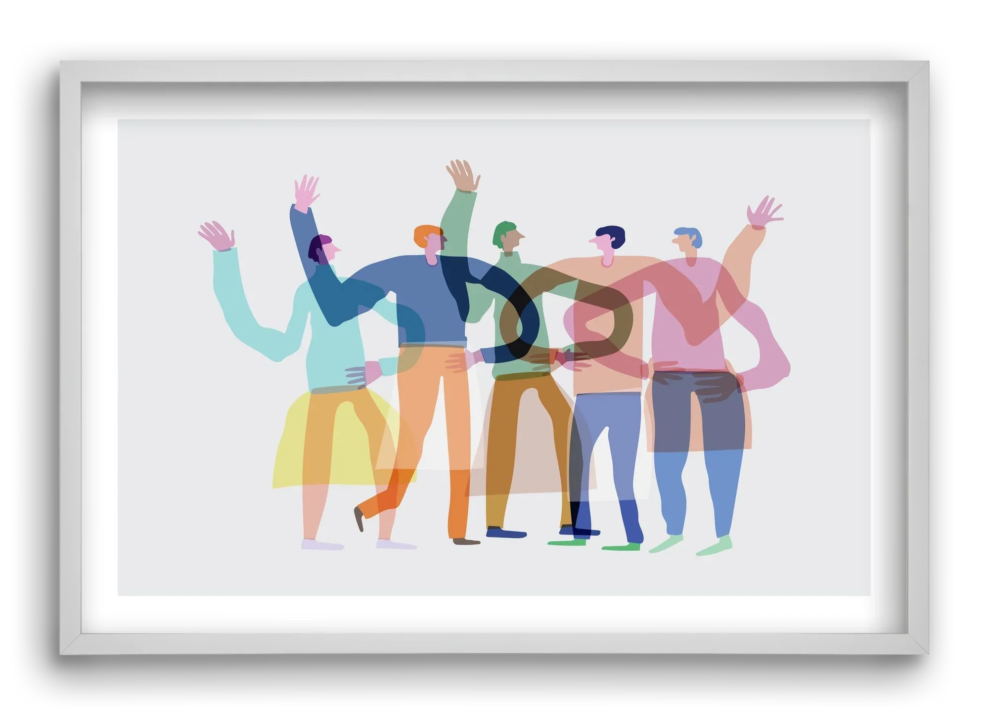 Transparent Friends - artbridge
