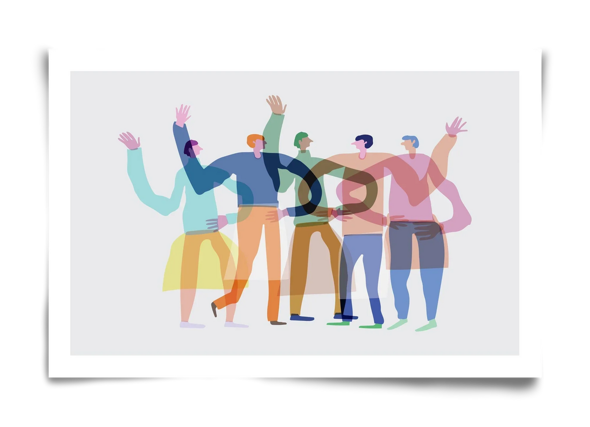 Transparent Friends - artbridge