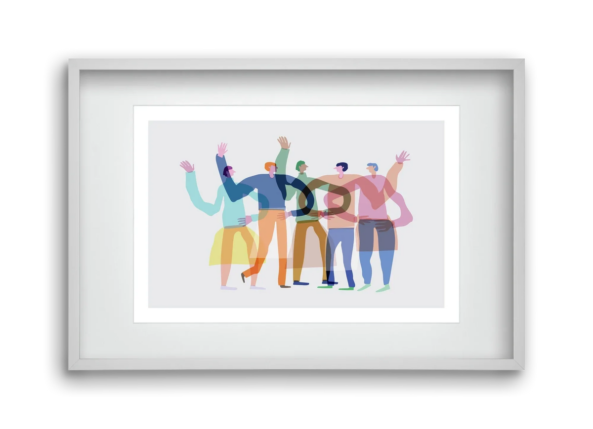 Transparent Friends - artbridge