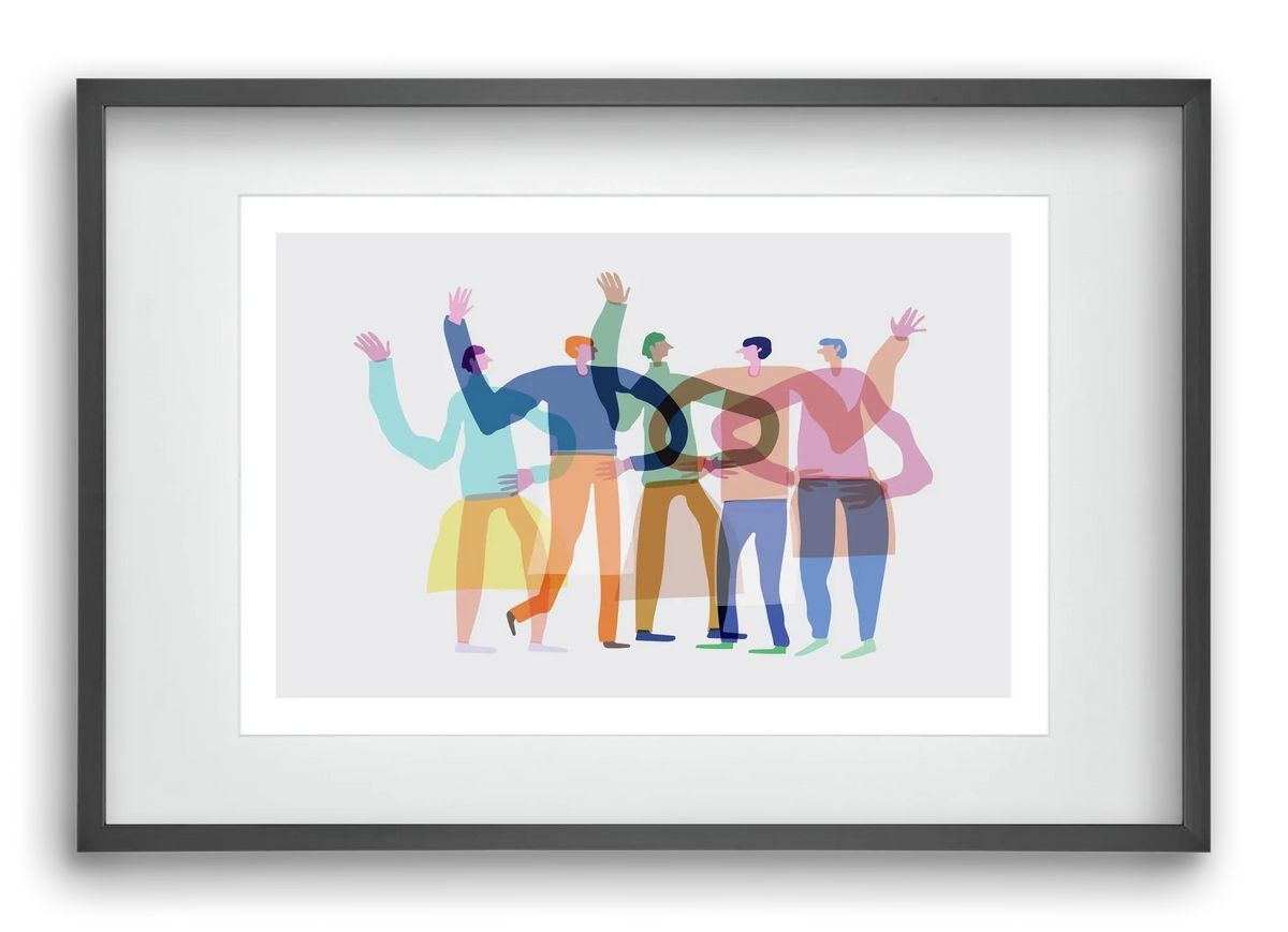 Transparent Friends - artbridge