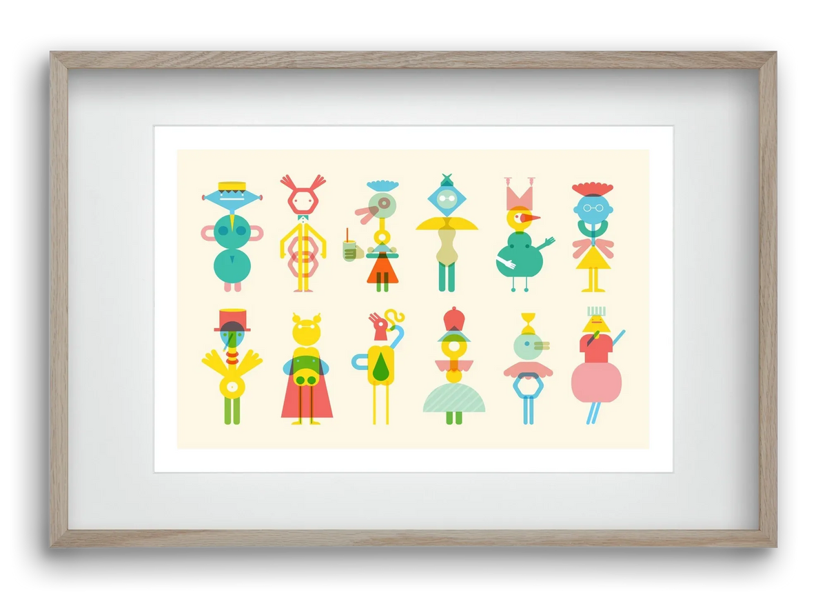 Geometric Friends - artbridge