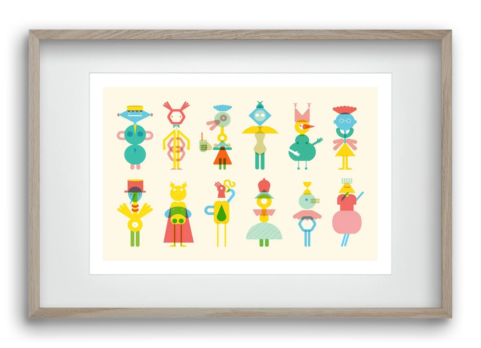 Geometric Friends - artbridge