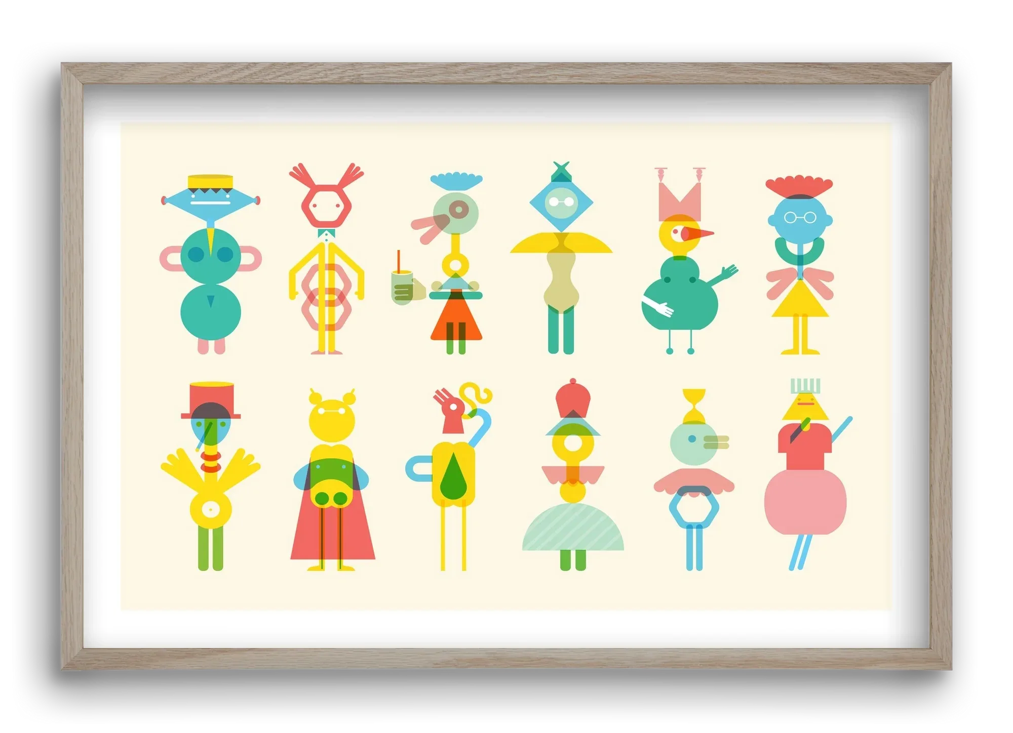 Geometric Friends - artbridge