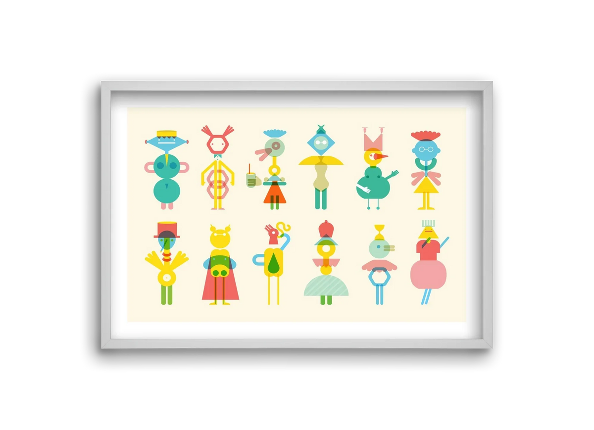 Geometric Friends - artbridge