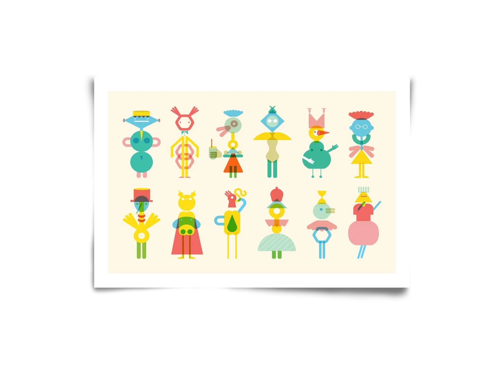 Geometric Friends - artbridge