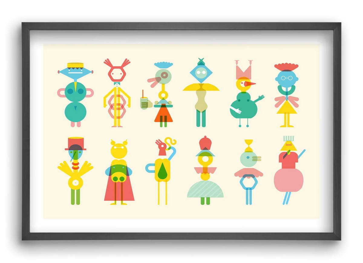 Geometric Friends - artbridge