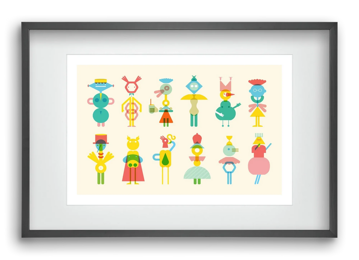 Geometric Friends - artbridge