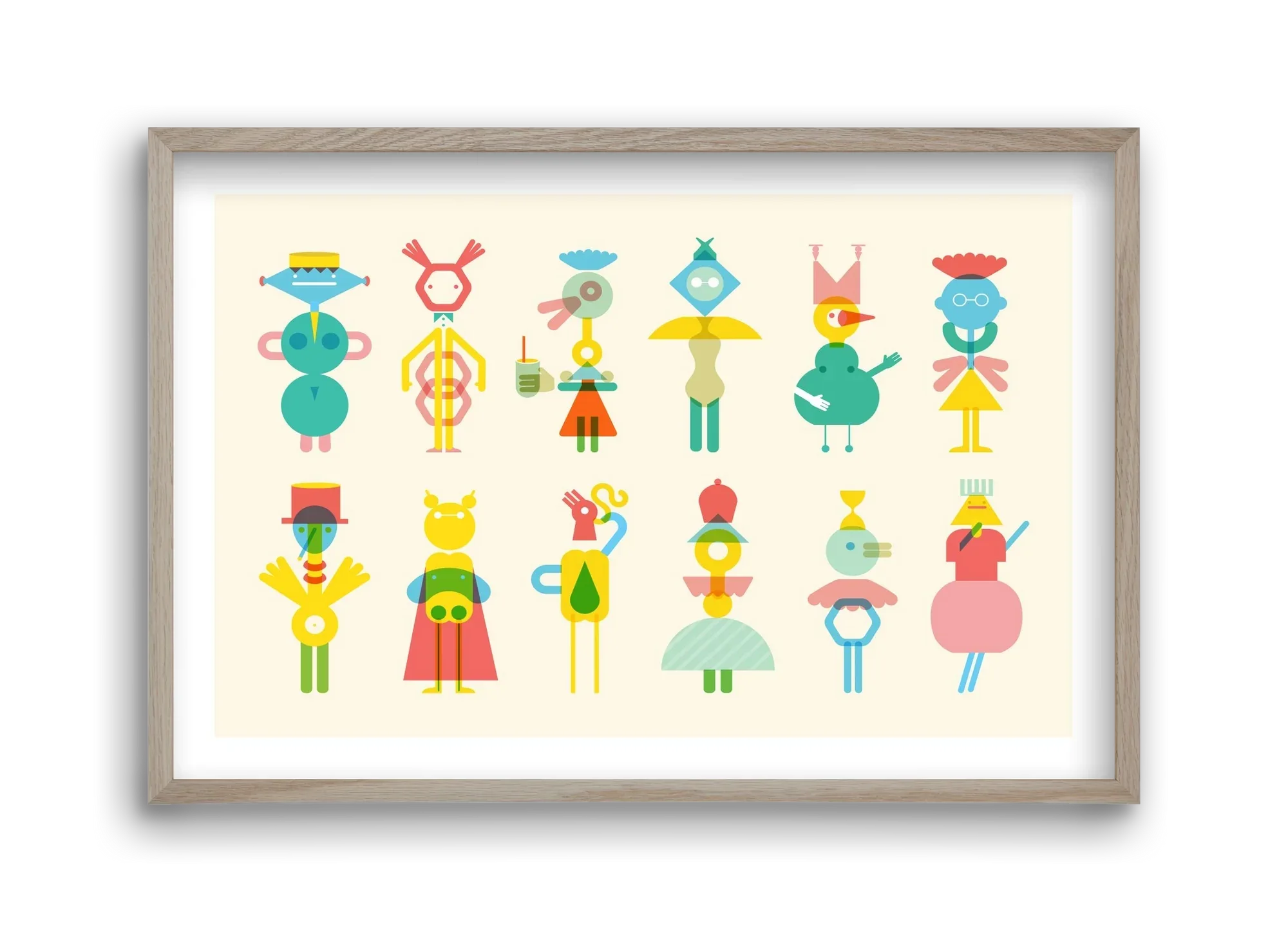 Geometric Friends - artbridge