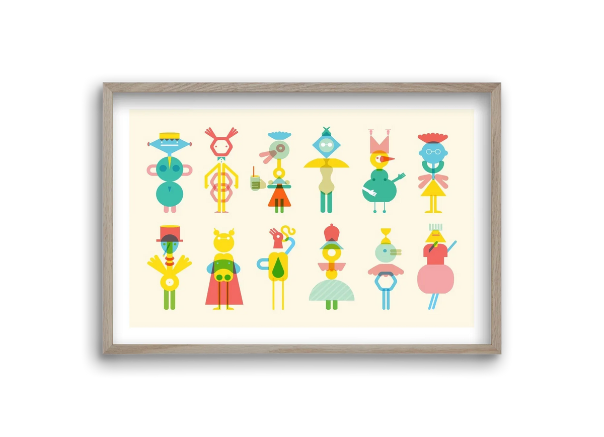 Geometric Friends - artbridge