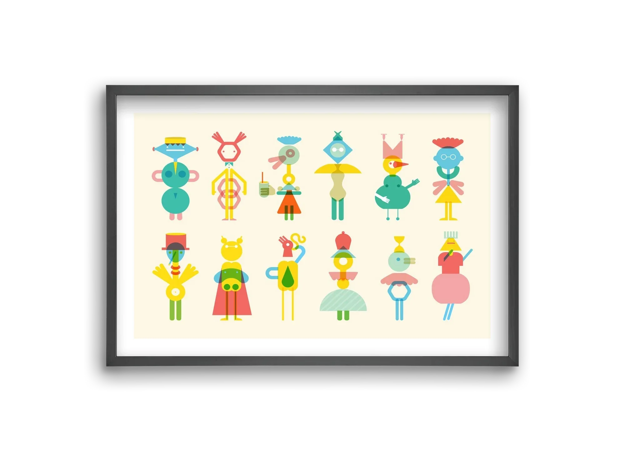 Geometric Friends - artbridge